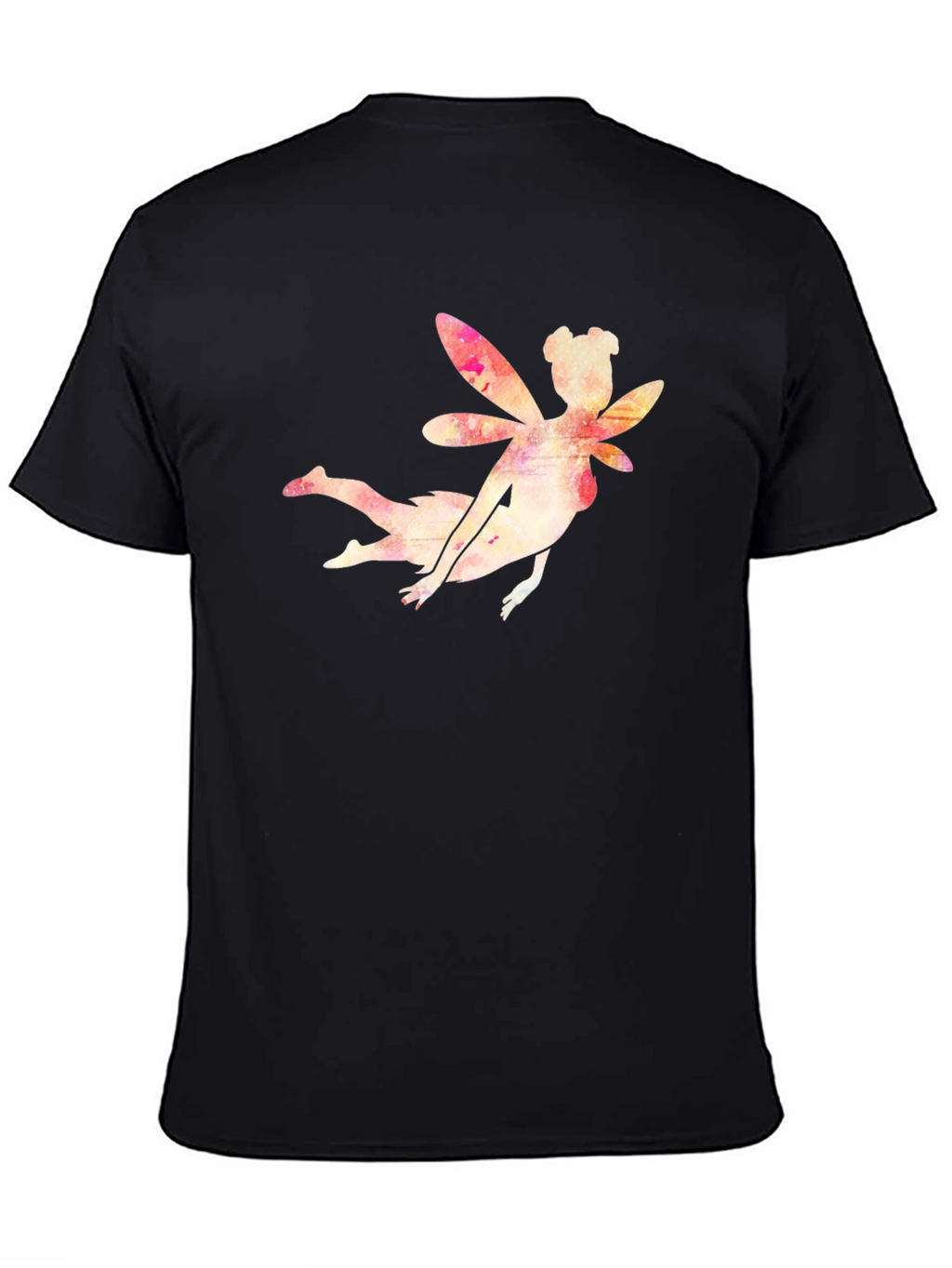 Fairy Silhouette Graphic T-Shirt - Soft Cotton Tee