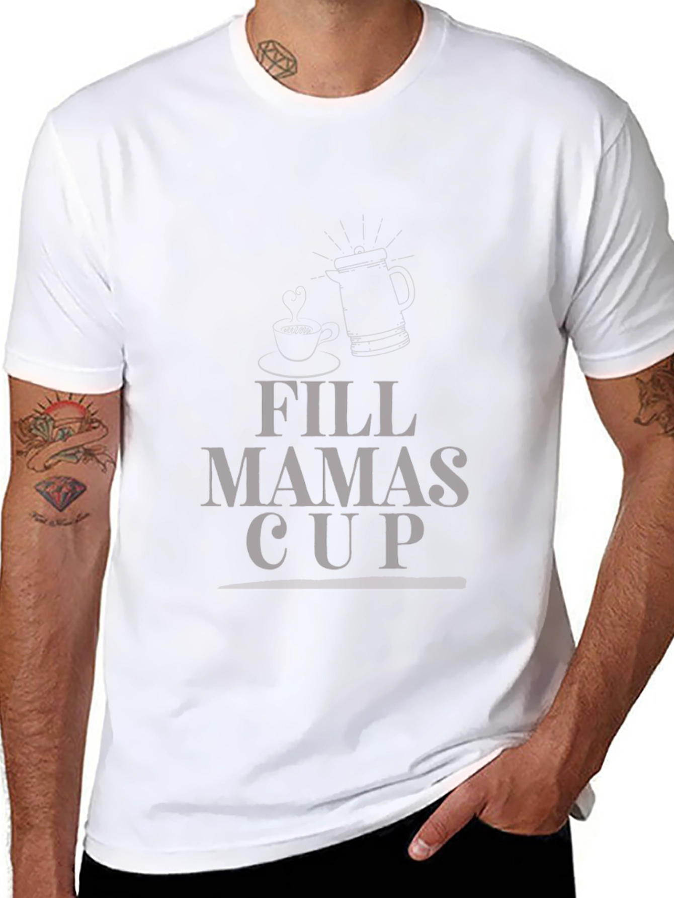 Fill Mamas Cup Graphic T-Shirt