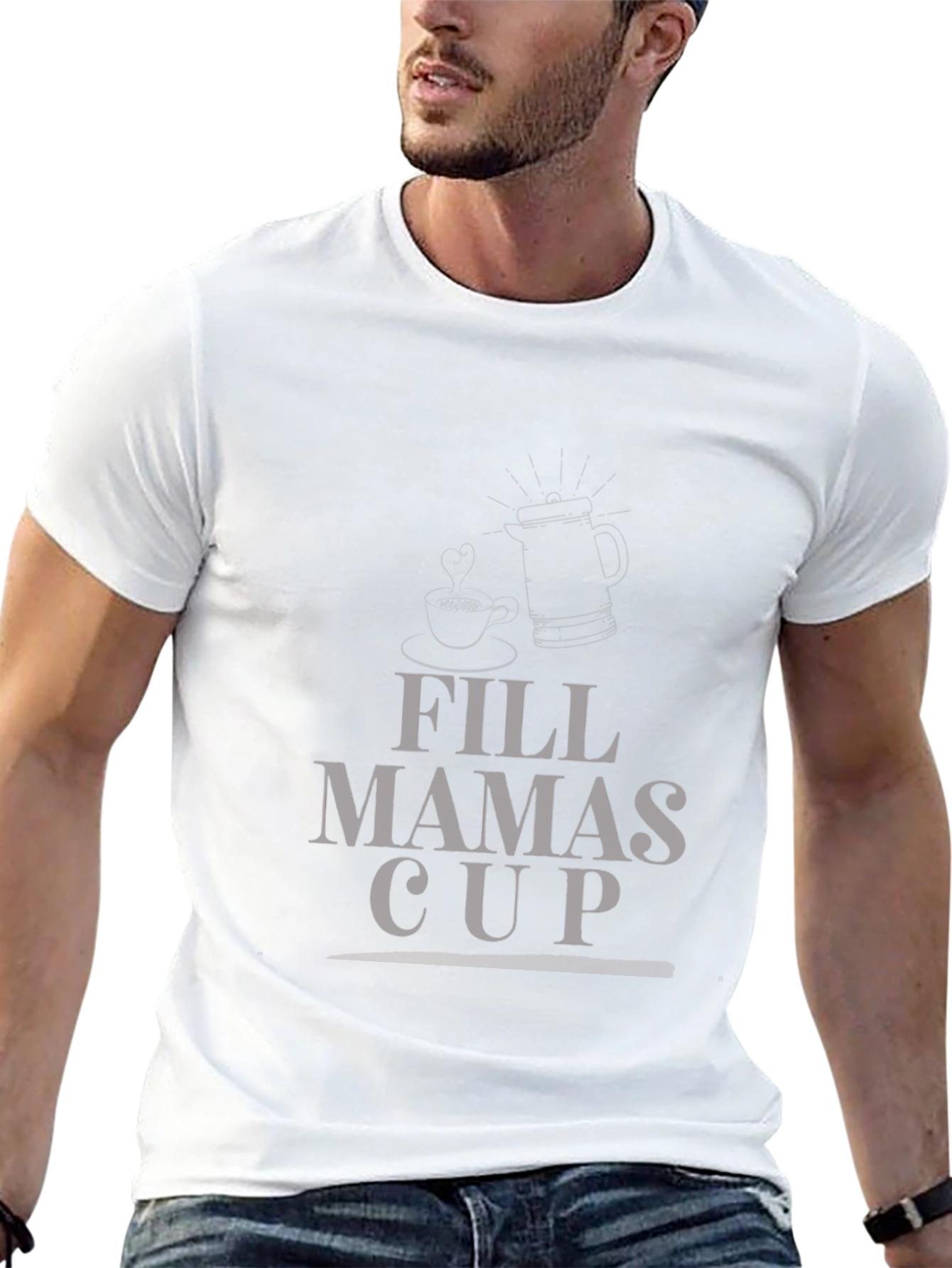 Fill Mamas Cup Graphic T-Shirt