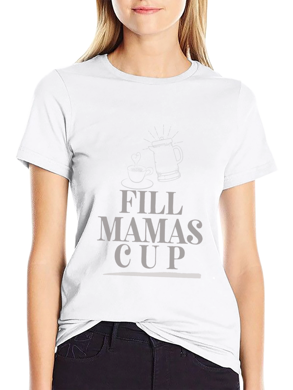 Fill Mamas Cup Graphic T-Shirt