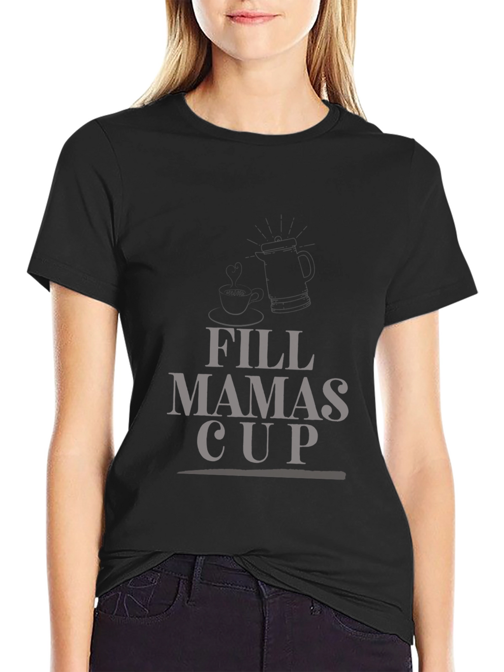 Fill Mamas Cup Graphic T-Shirt