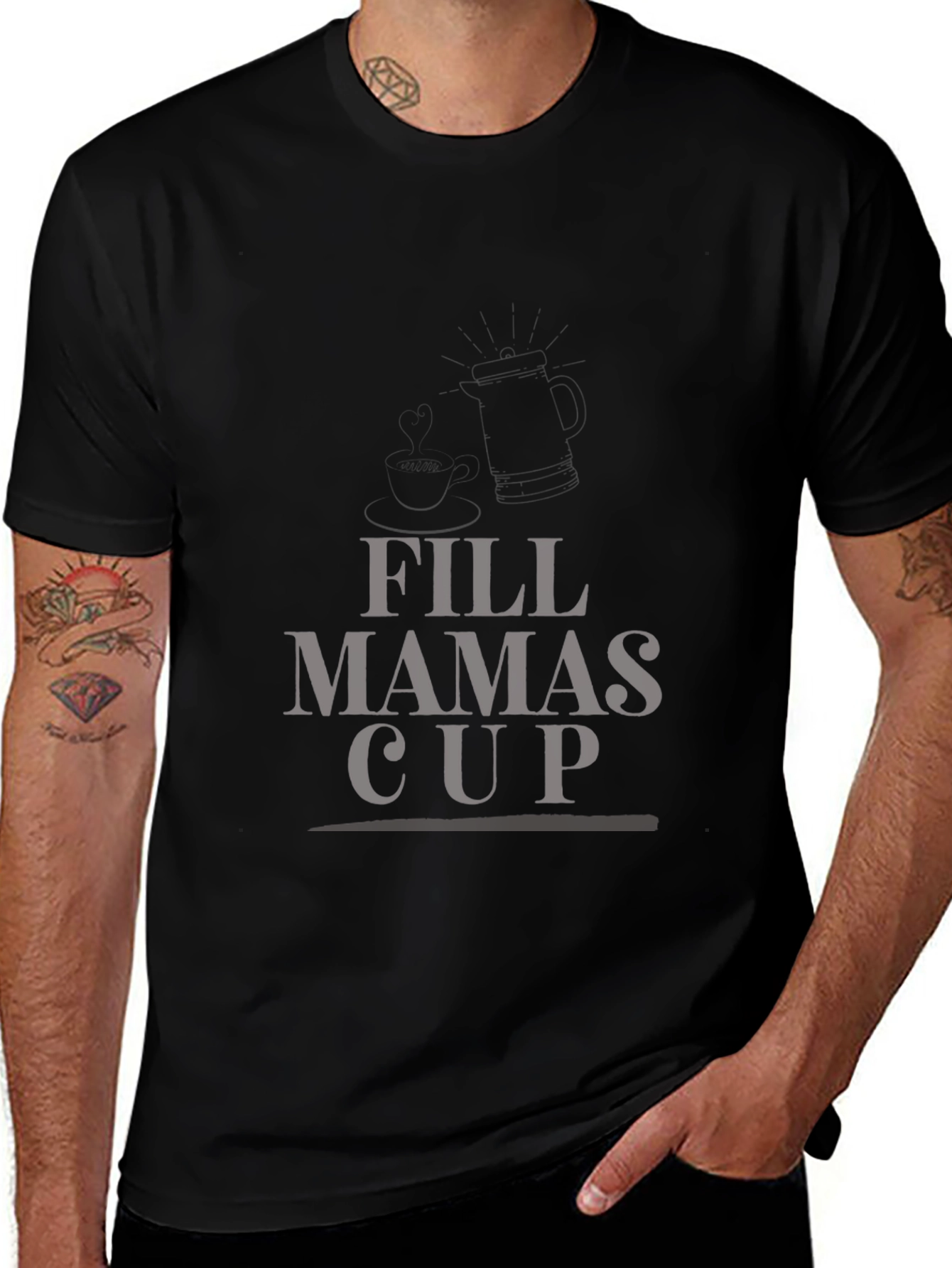 Fill Mamas Cup Graphic T-Shirt