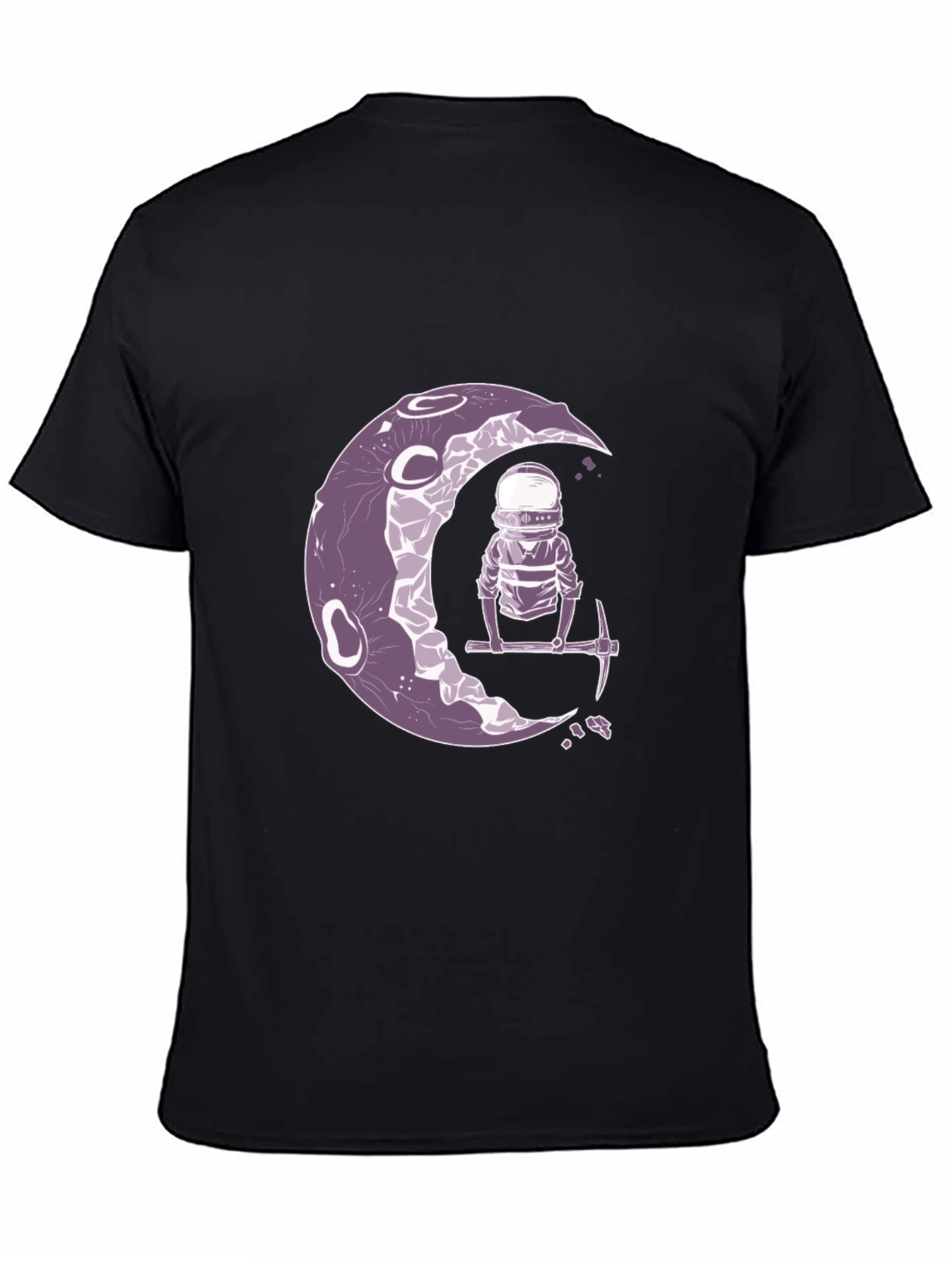 Lunar Miner Graphic Tee - Premium Comfort