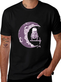 Lunar Miner Graphic Tee - Premium Comfort