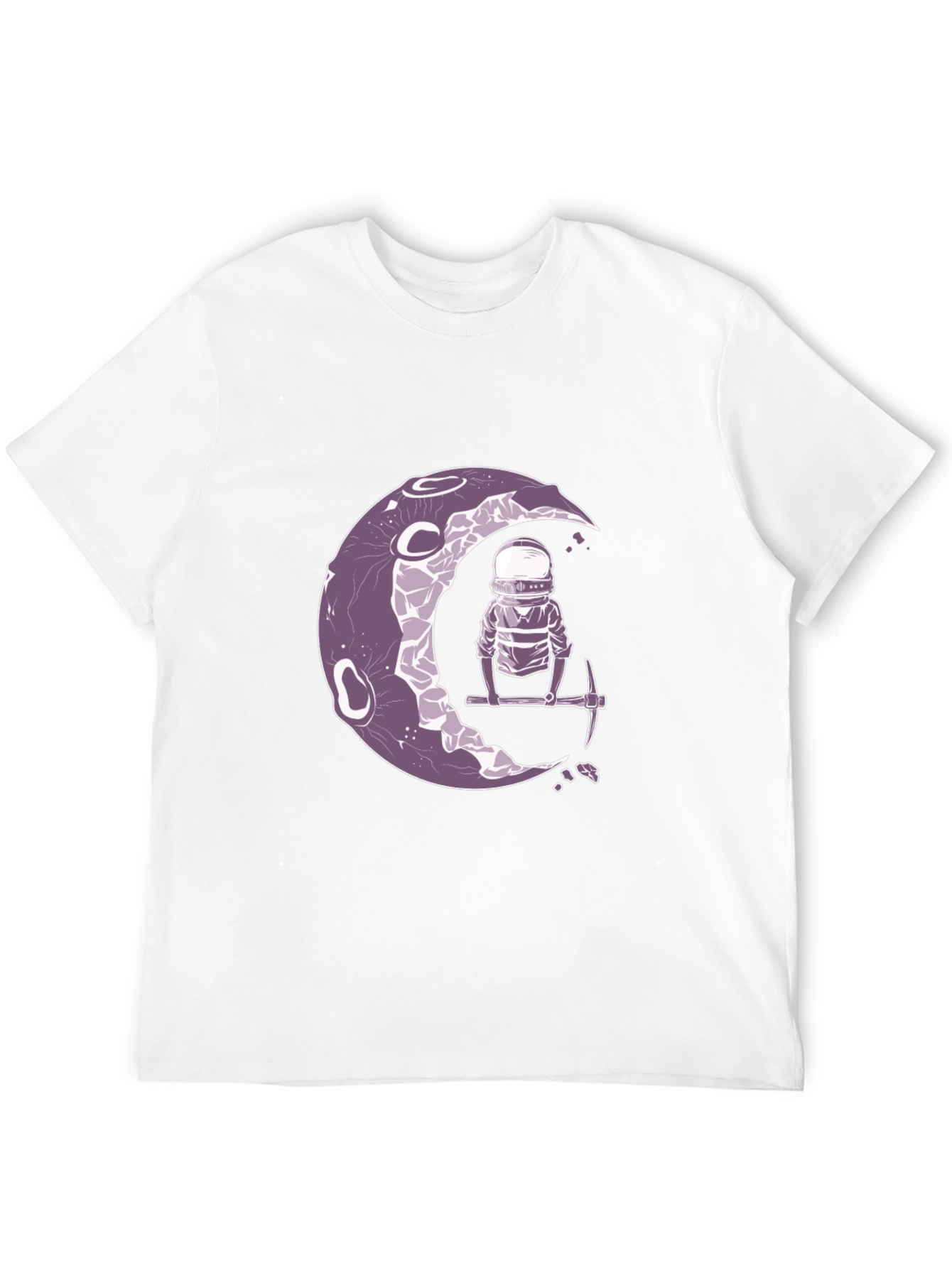 Lunar Miner Graphic Tee - Premium Comfort