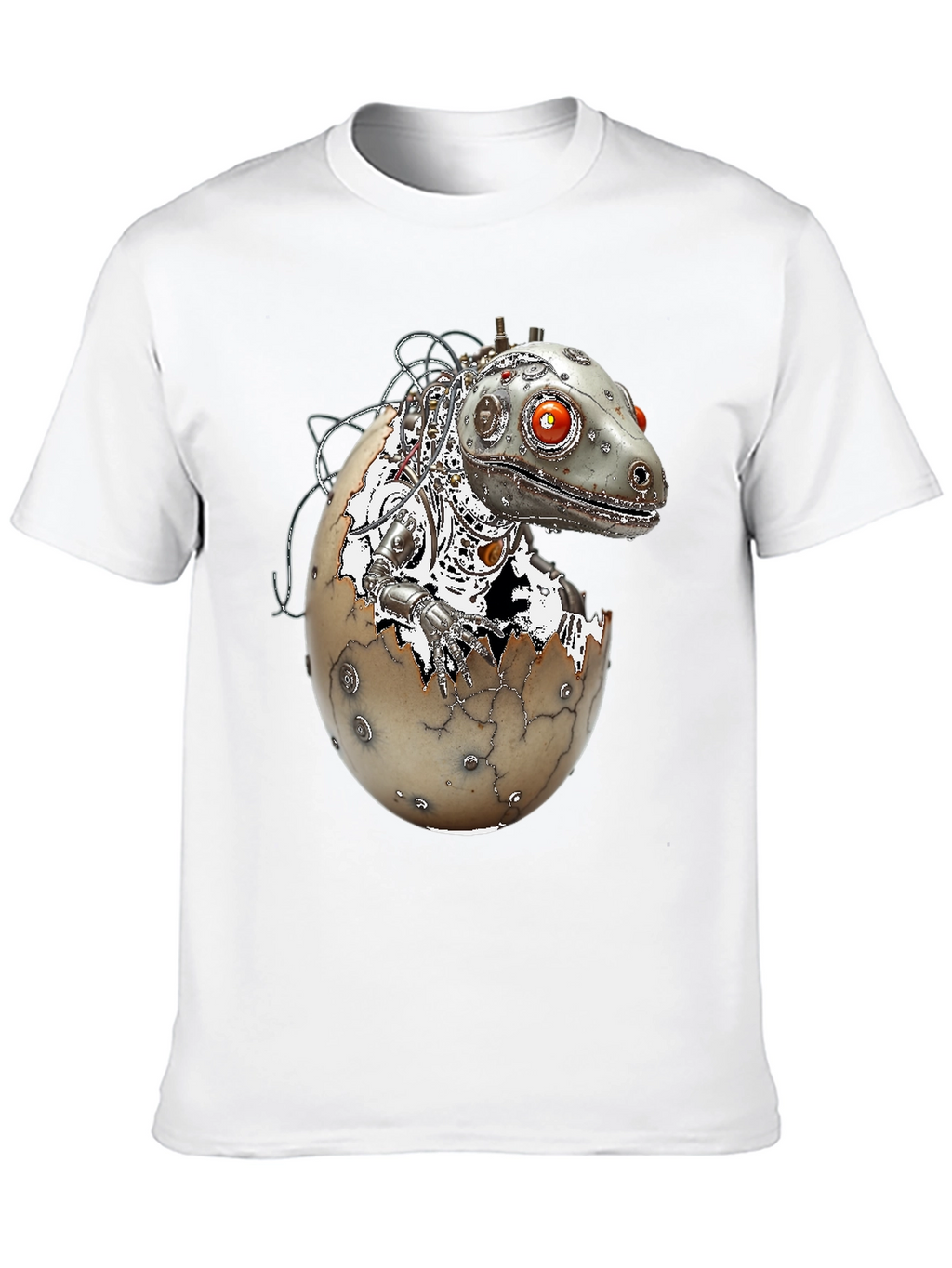 Robot Dinosaur Hatching T-Shirt