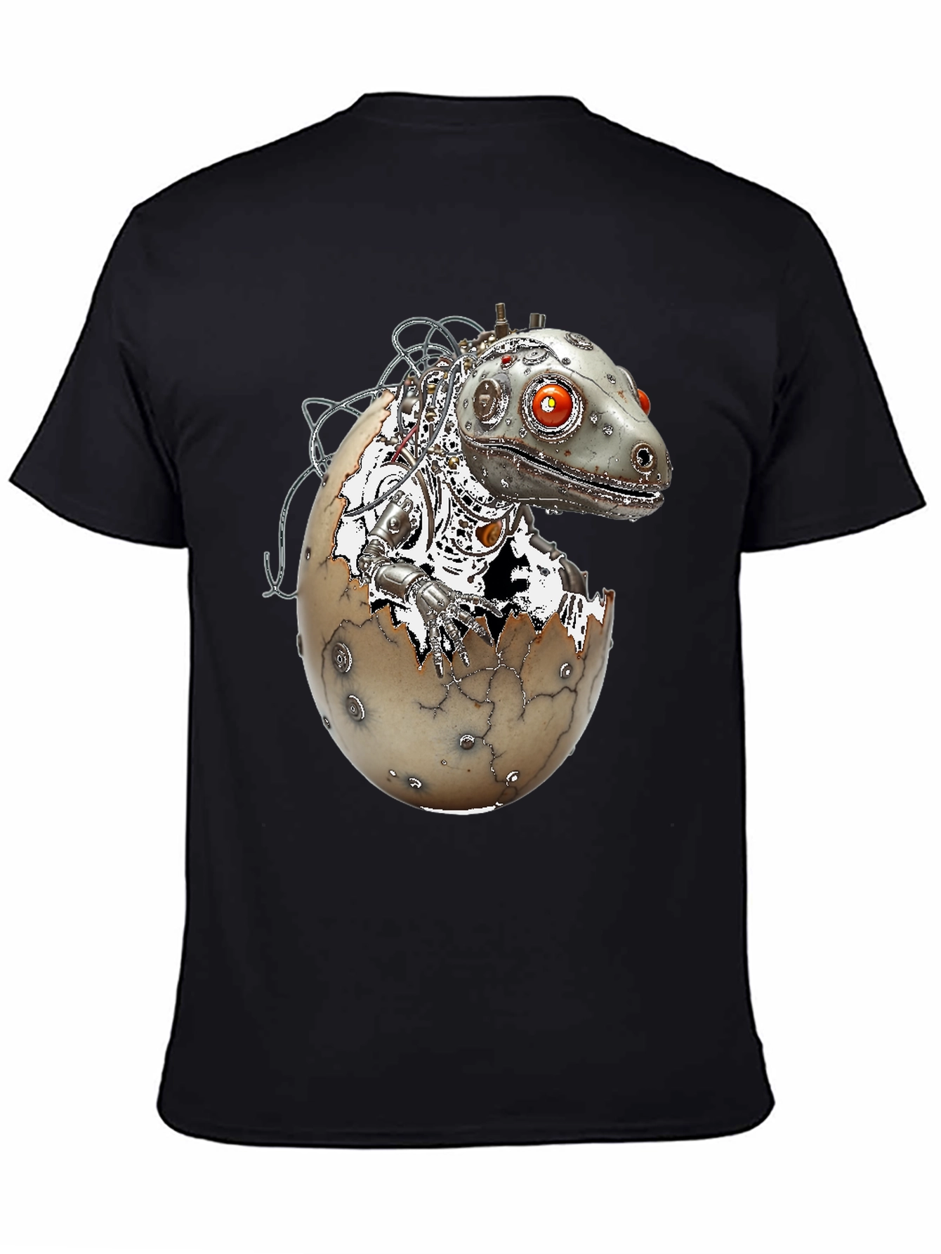 Robot Dinosaur Hatching T-Shirt