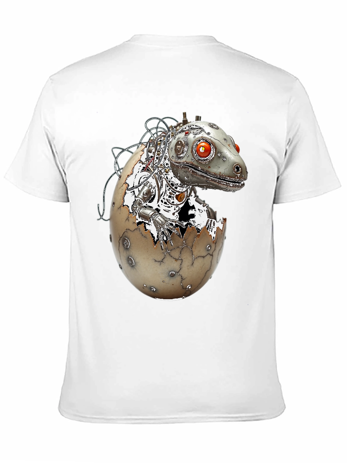Robot Dinosaur Hatching T-Shirt