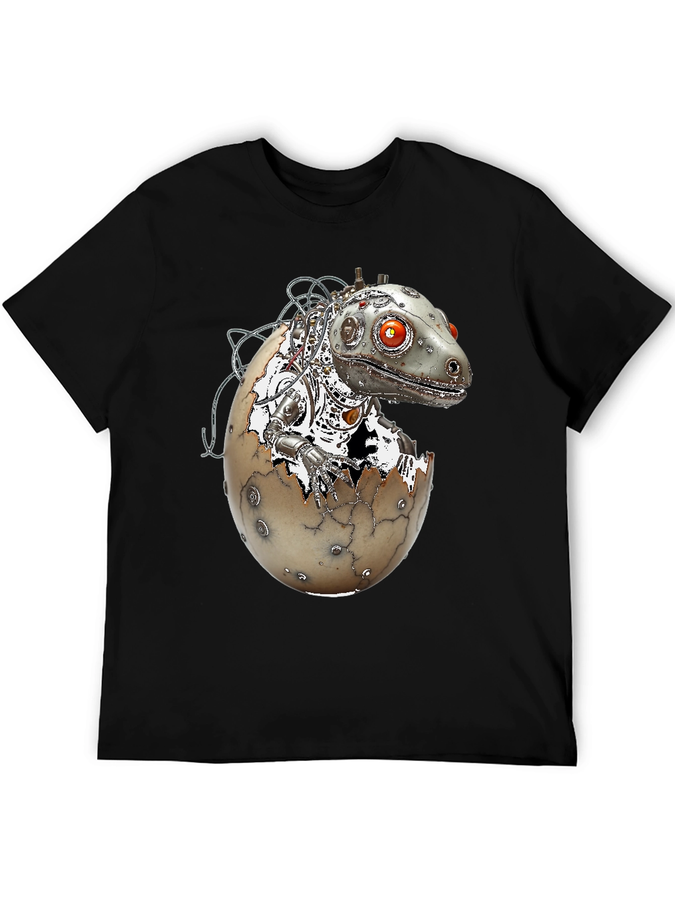 Robot Dinosaur Hatching T-Shirt