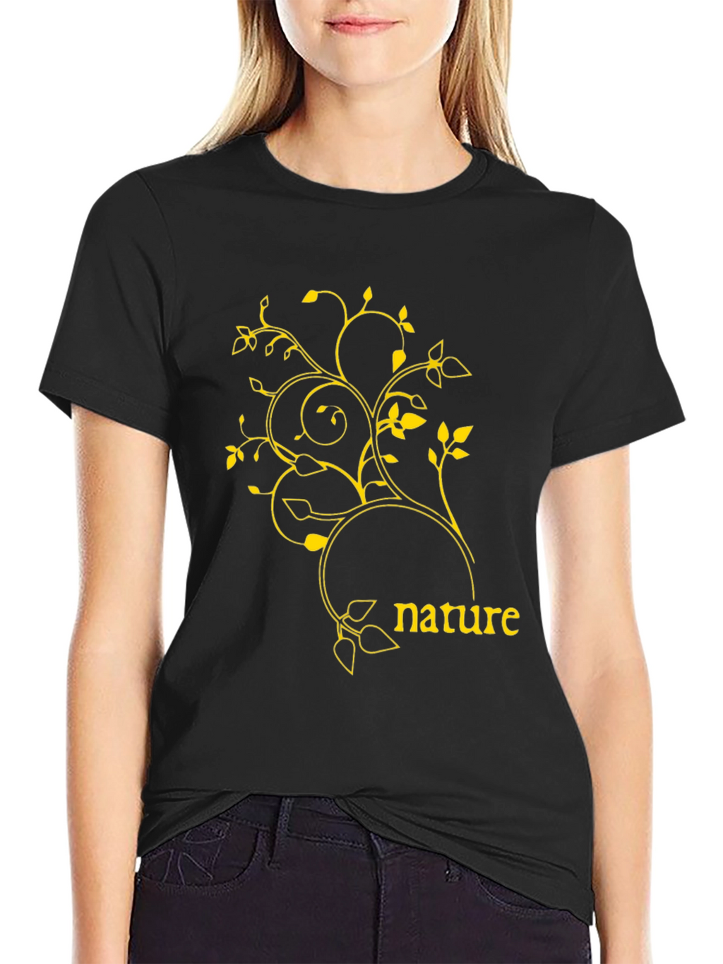 Nature Graphic T-Shirt -  Stylish Eco-Friendly Design