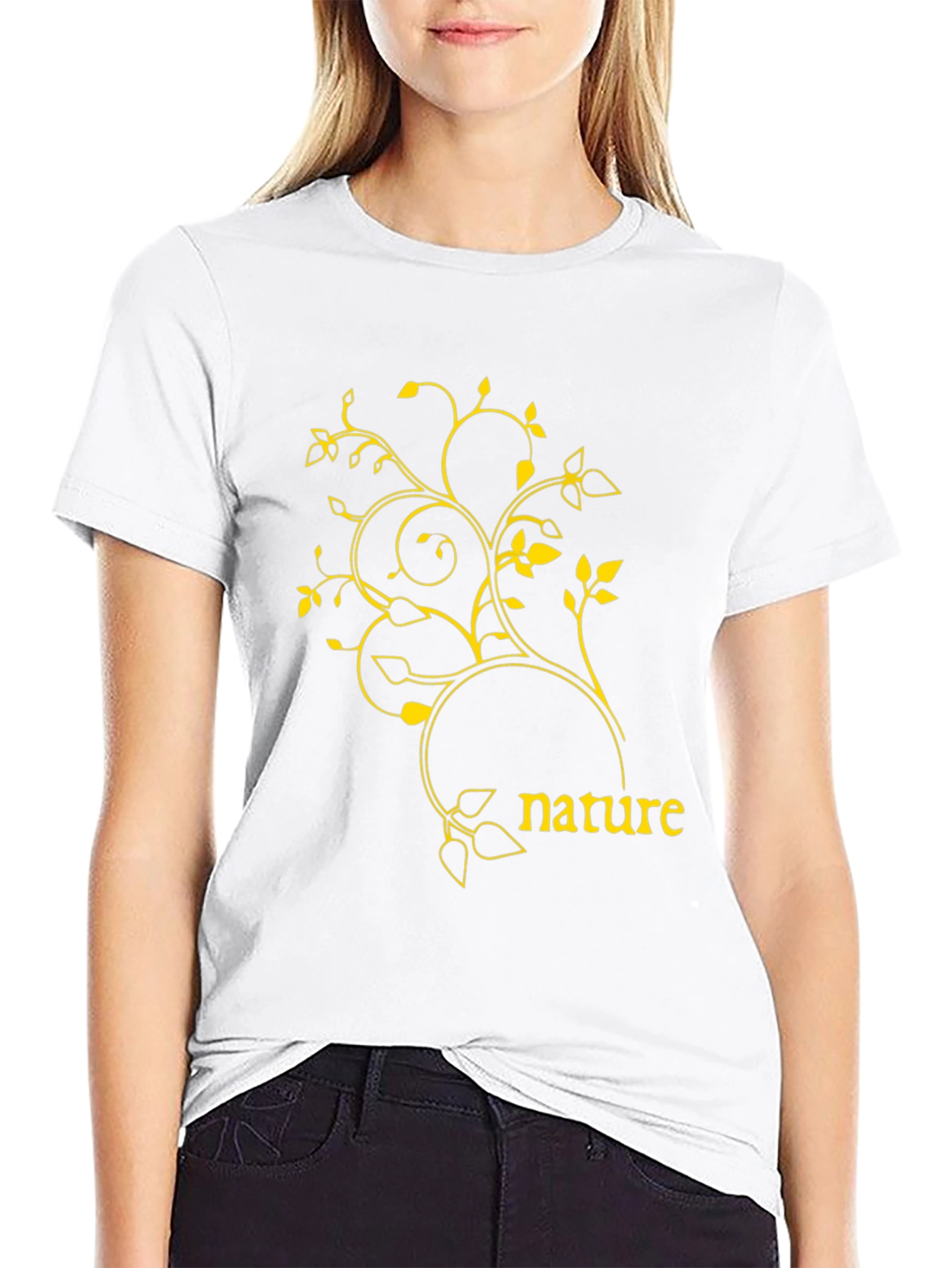 Nature Graphic T-Shirt -  Stylish Eco-Friendly Design