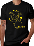 Nature Graphic T-Shirt -  Stylish Eco-Friendly Design