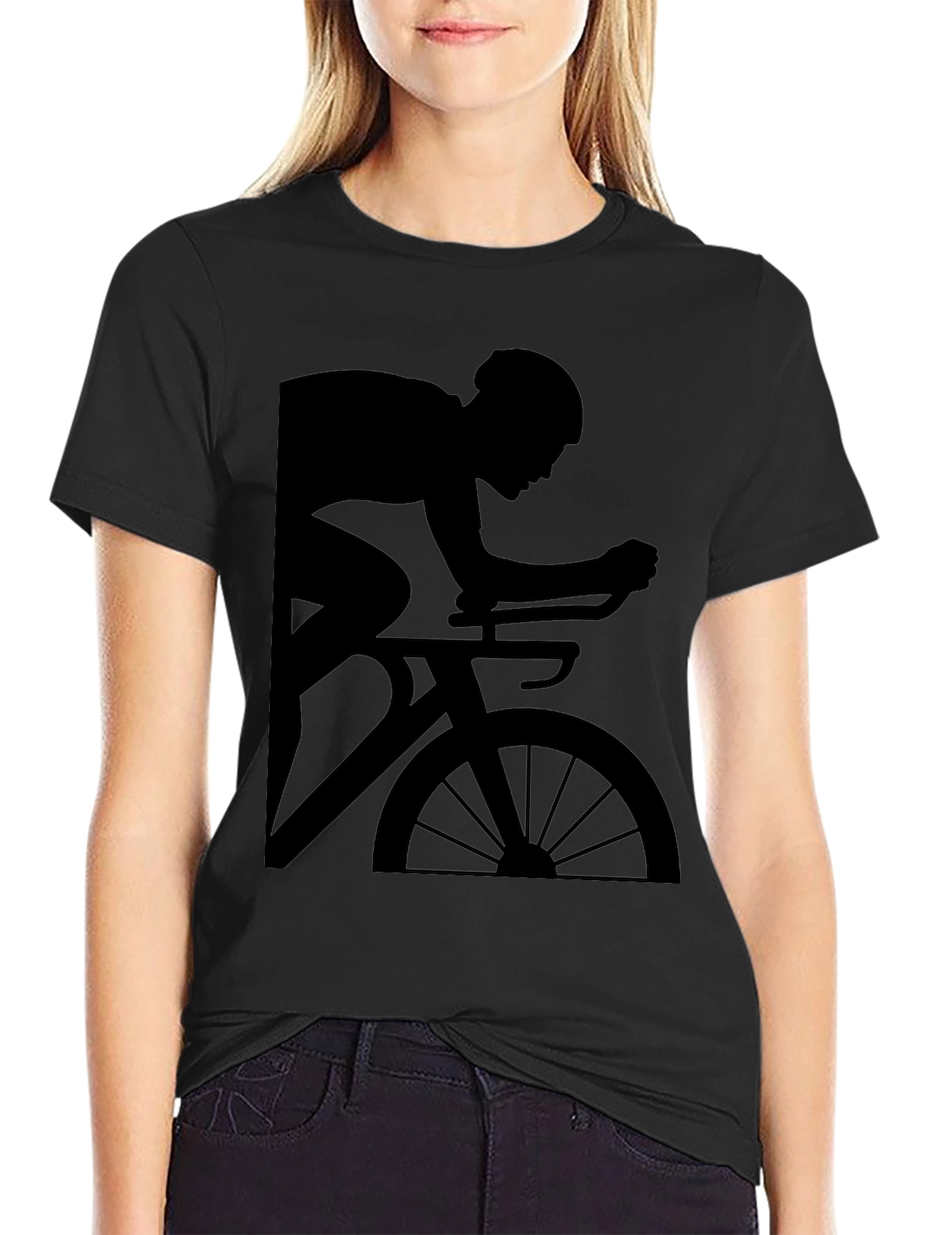 Cyclist Graphic Tee - Ride in Style