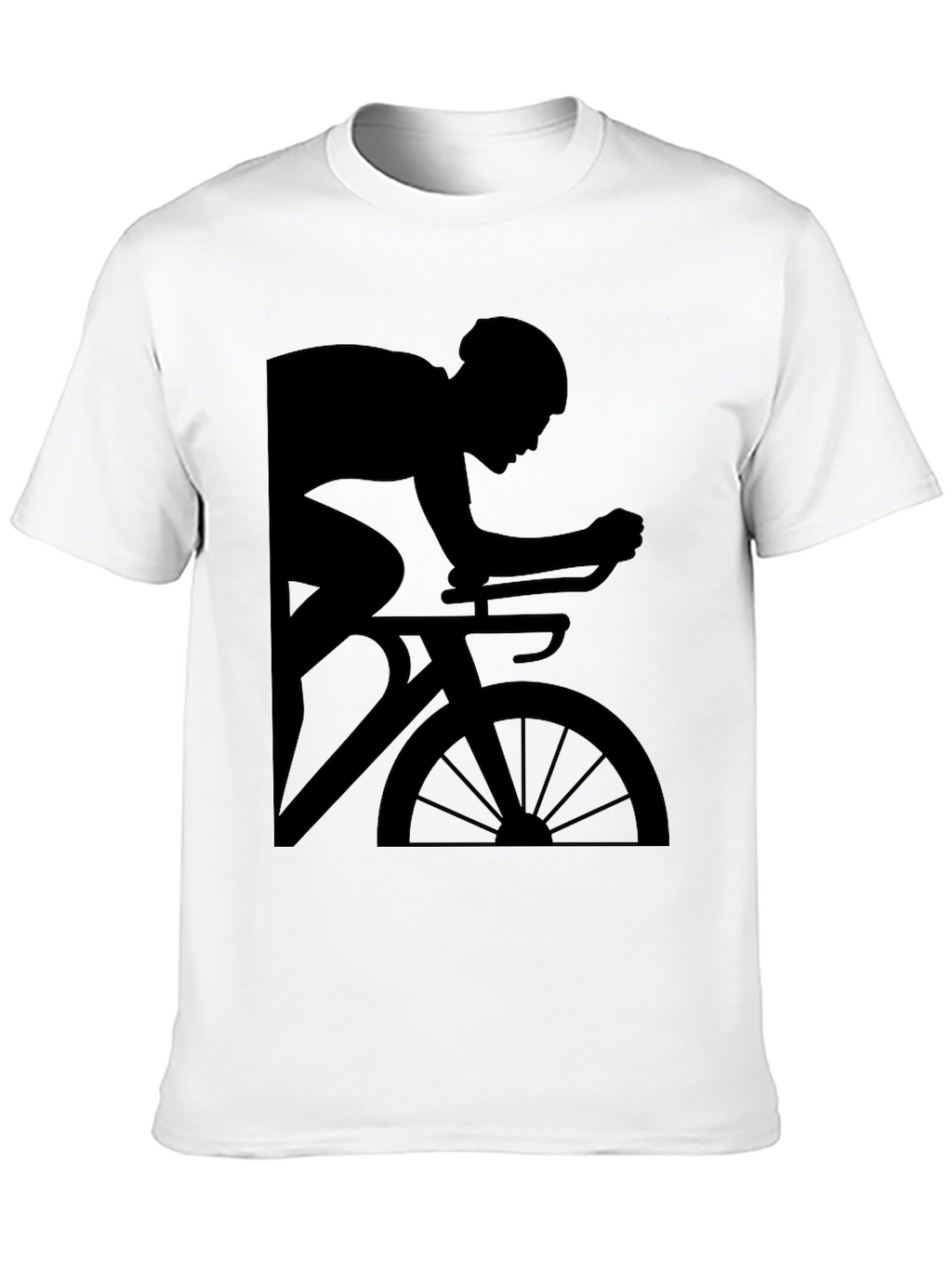 Cyclist Graphic Tee - Ride in Style