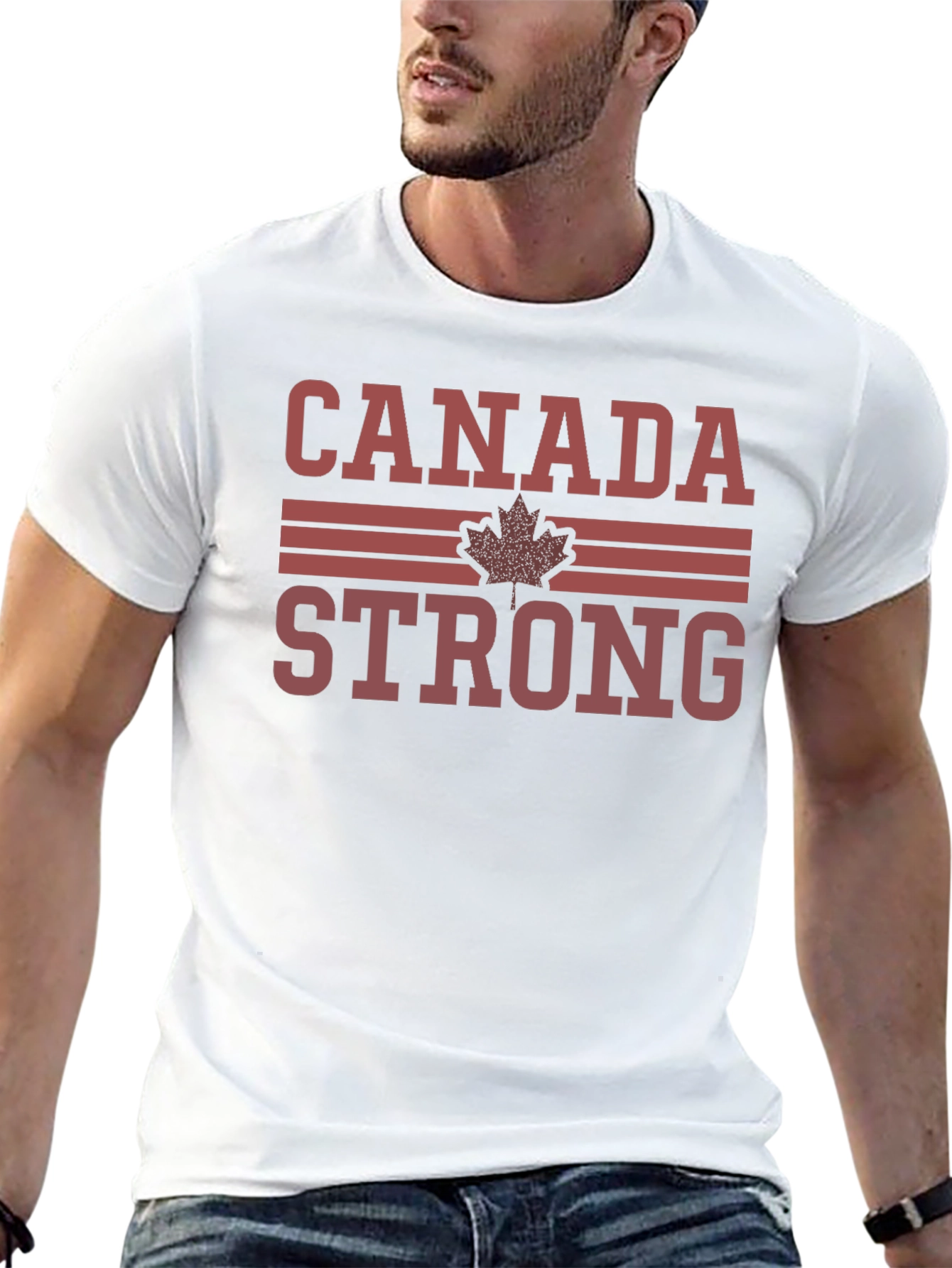 Canada Strong Graphic Tee - Black T-Shirt