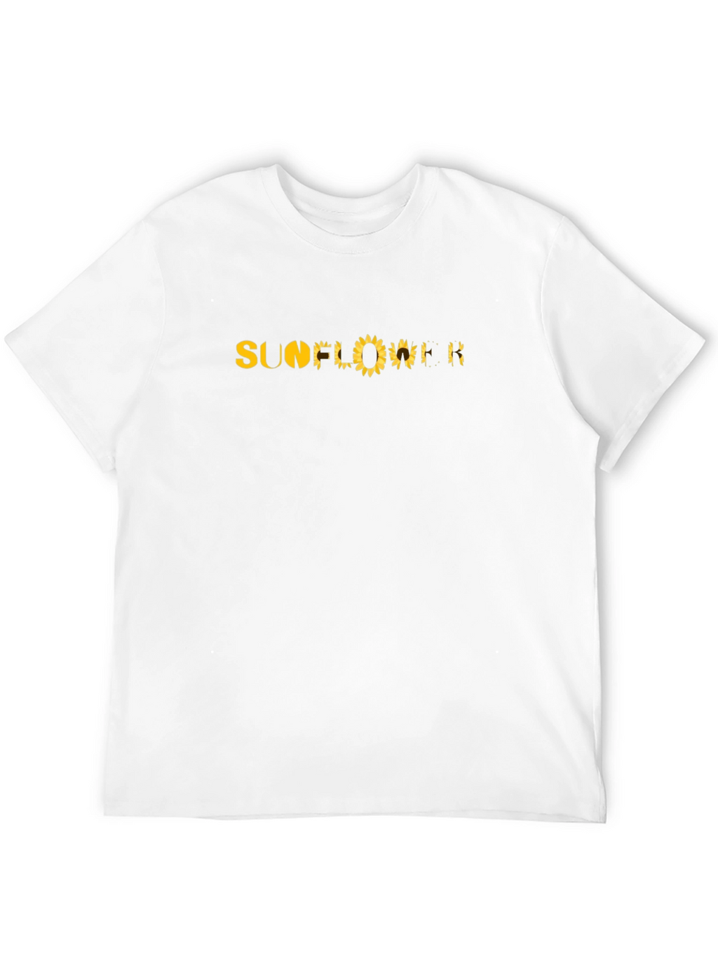 Sunflower Graphic Print Crew Neck T-Shirt