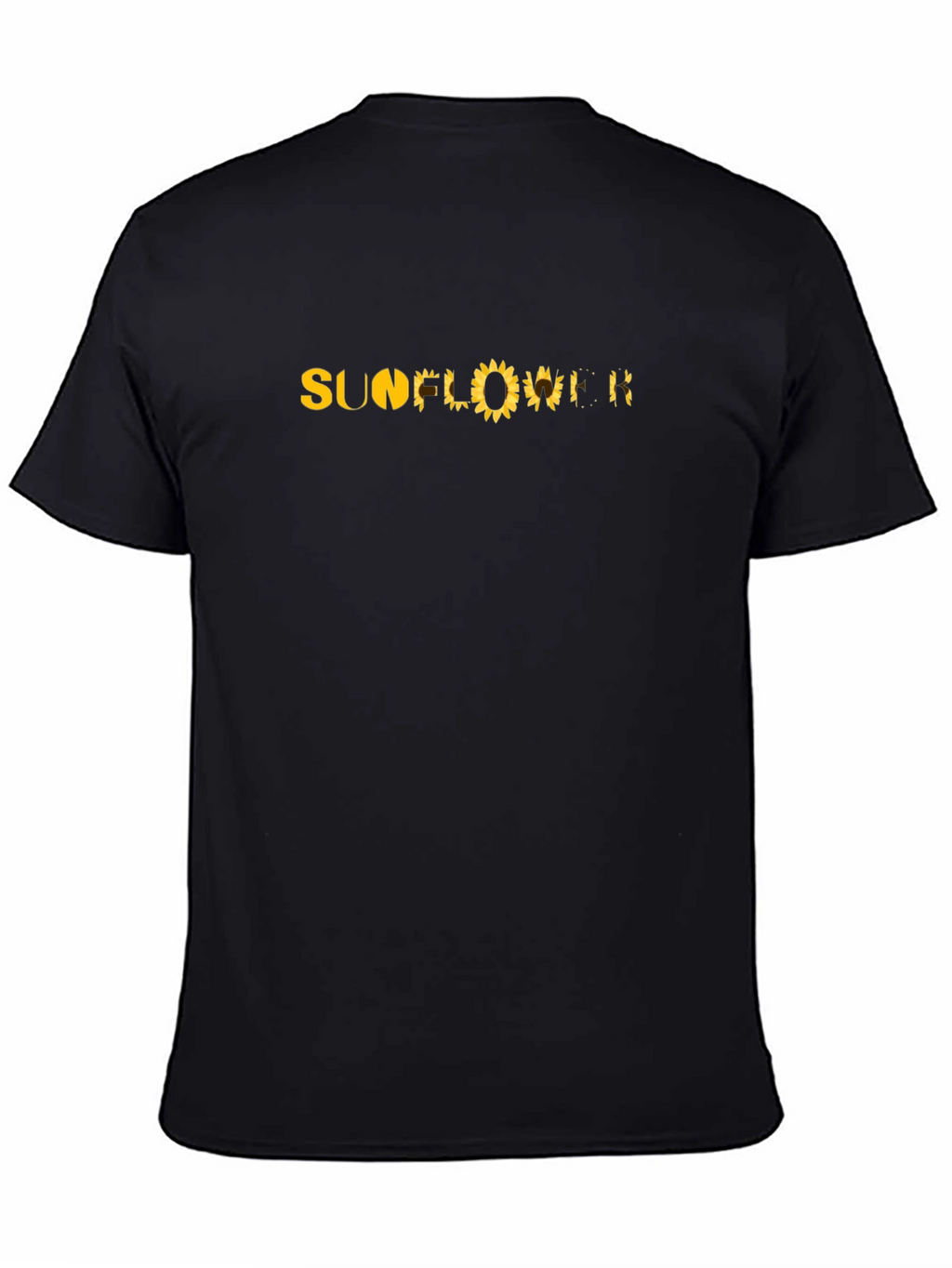 Sunflower Graphic Print Crew Neck T-Shirt
