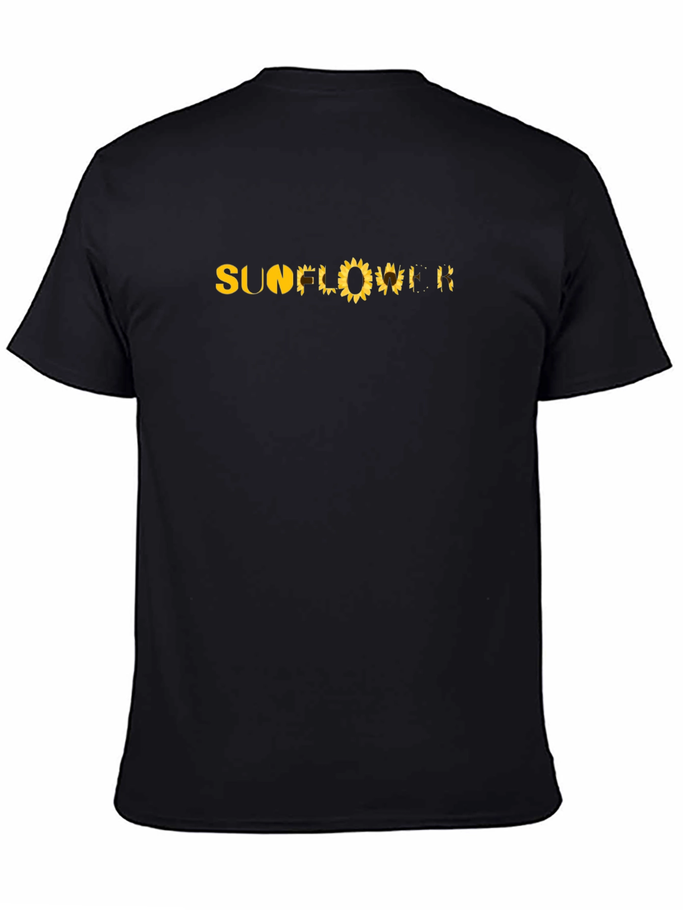 Sunflower Graphic Print Crew Neck T-Shirt