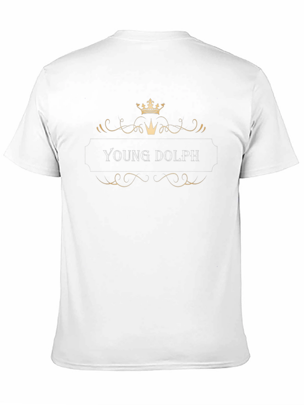 Young Dolph Crown Graphic Black T-Shirt