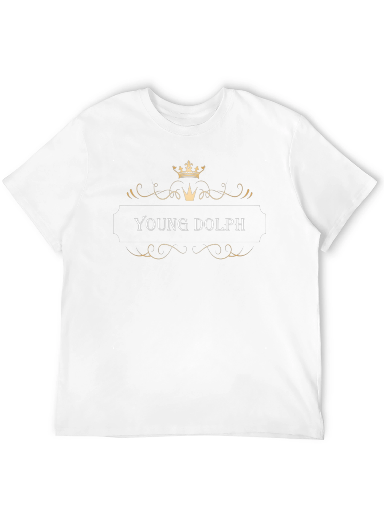 Young Dolph Crown Graphic Black T-Shirt