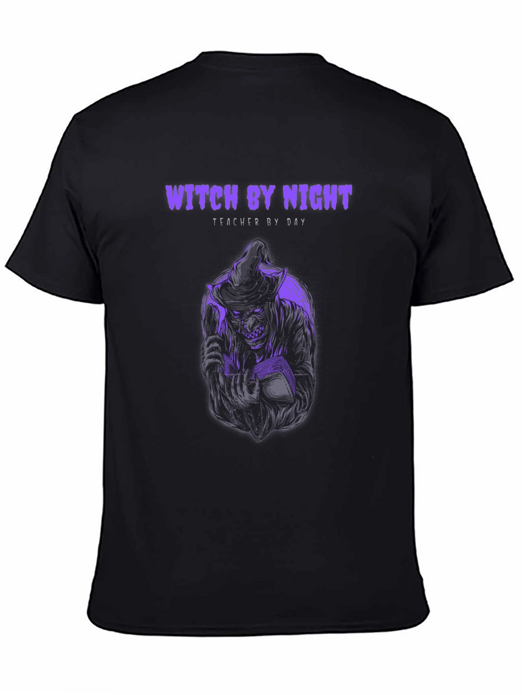 Witch By Night Teacher By Day T-Shirt