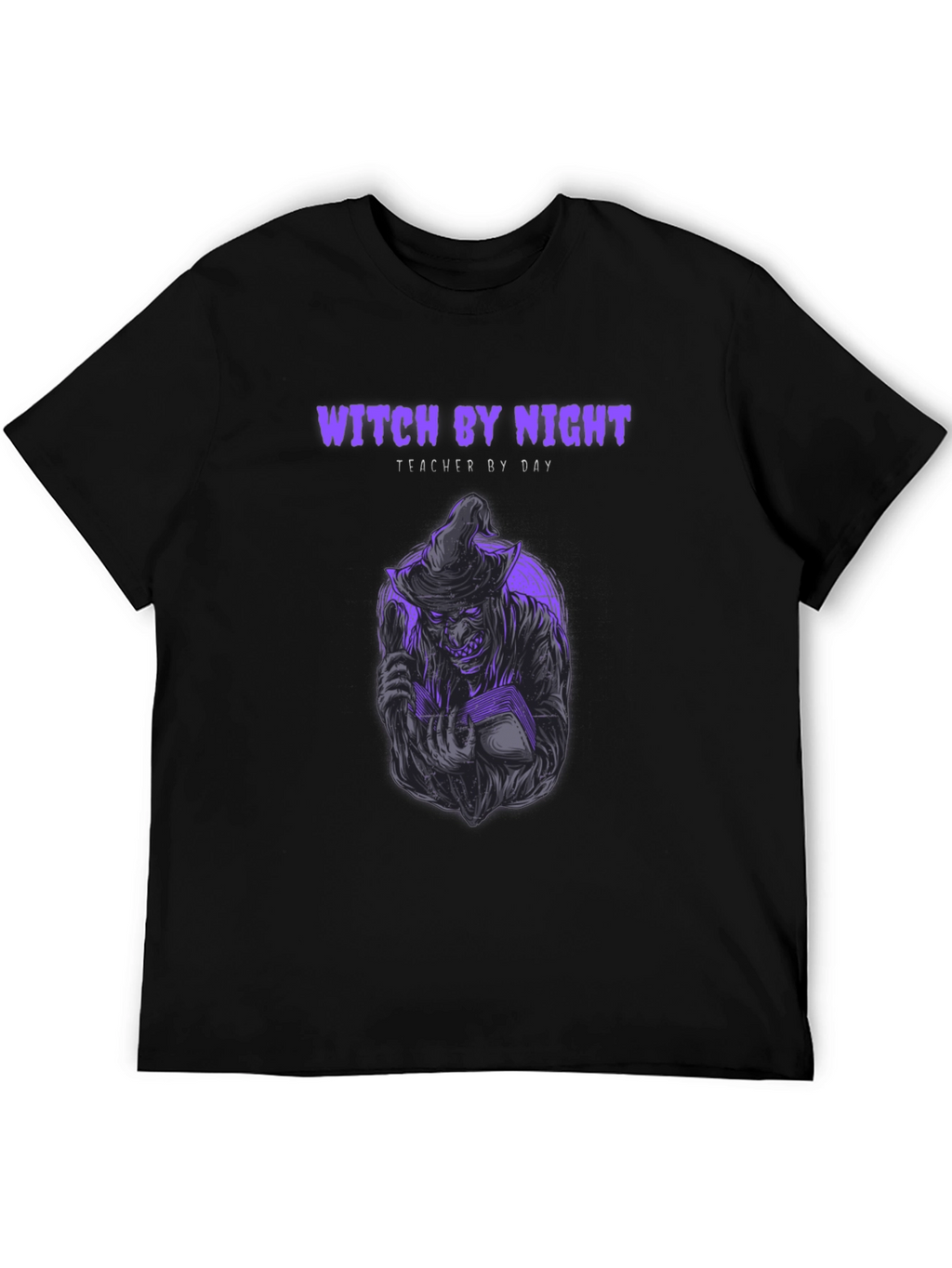 Witch By Night Teacher By Day T-Shirt