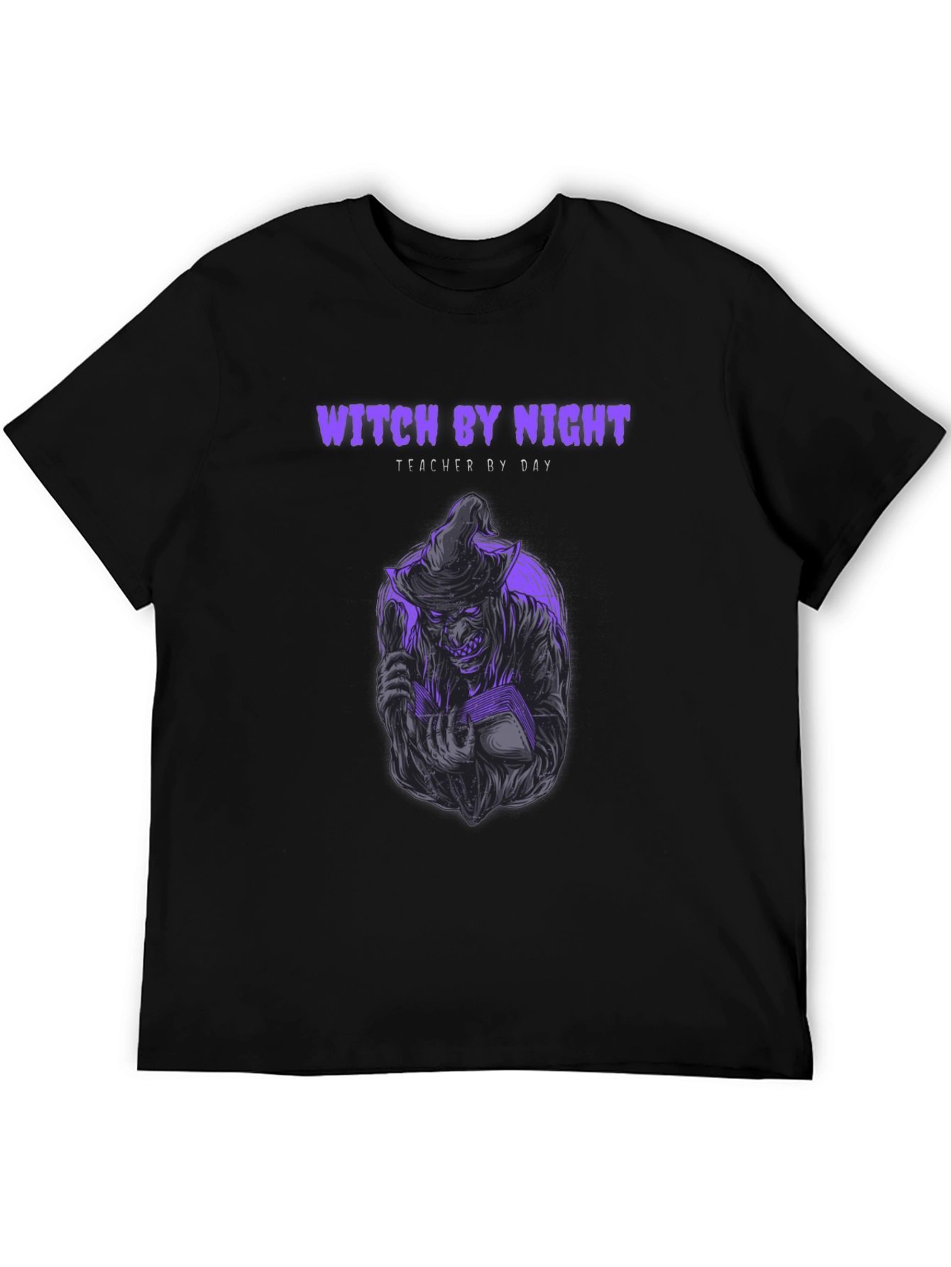 Witch By Night Teacher By Day T-Shirt