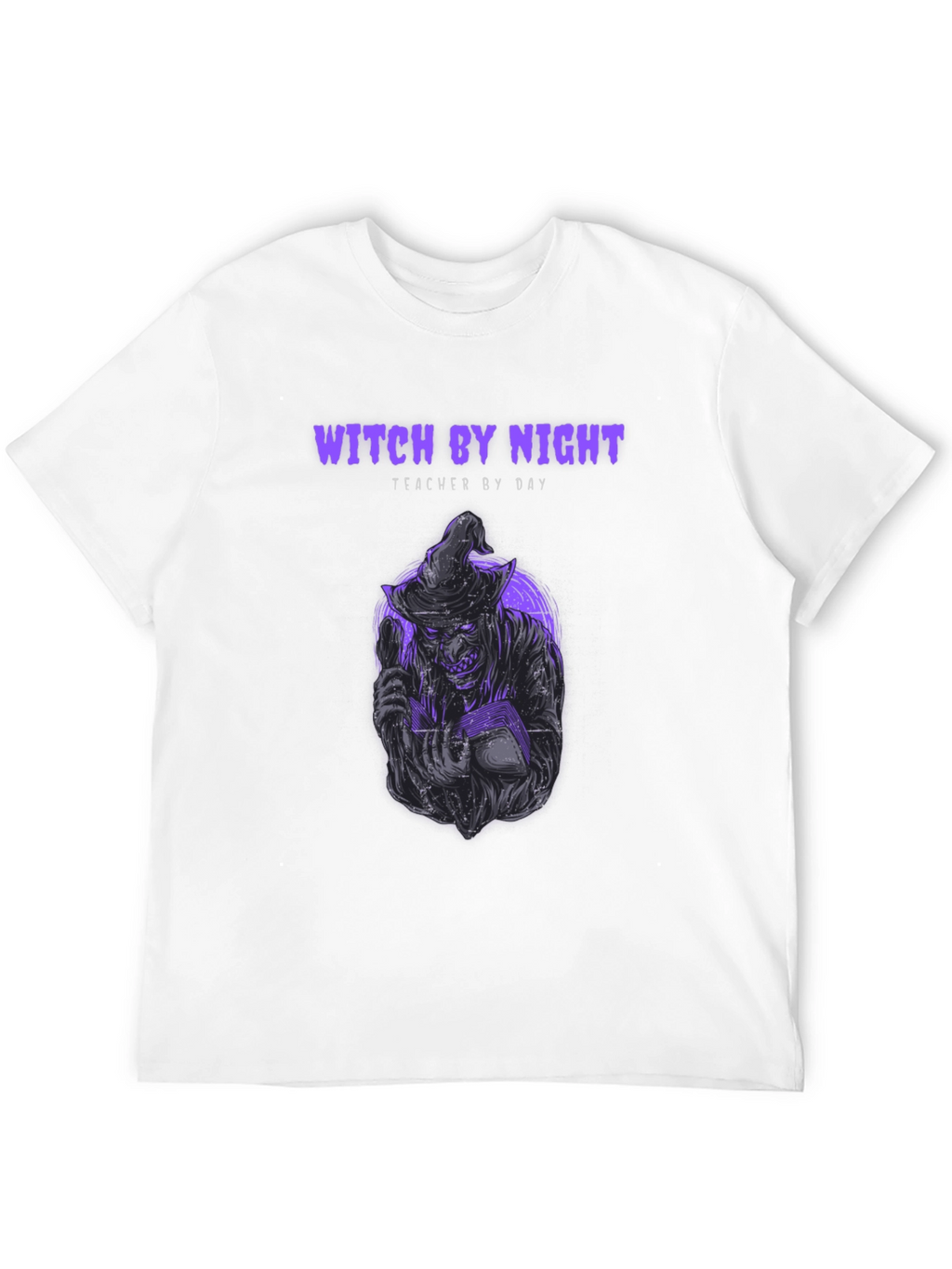 Witch By Night Teacher By Day T-Shirt
