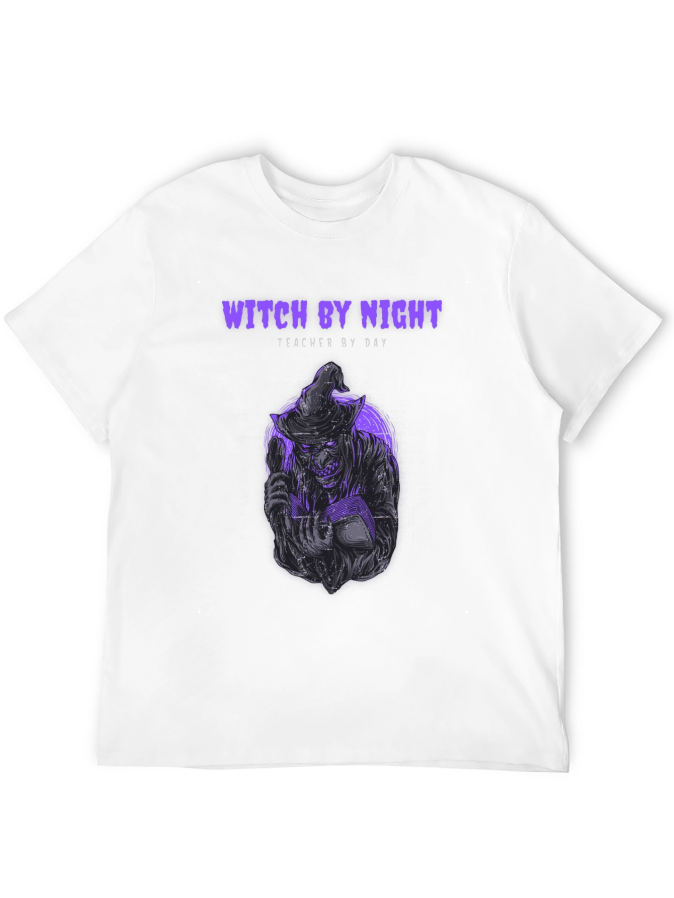 Witch By Night Teacher By Day T-Shirt