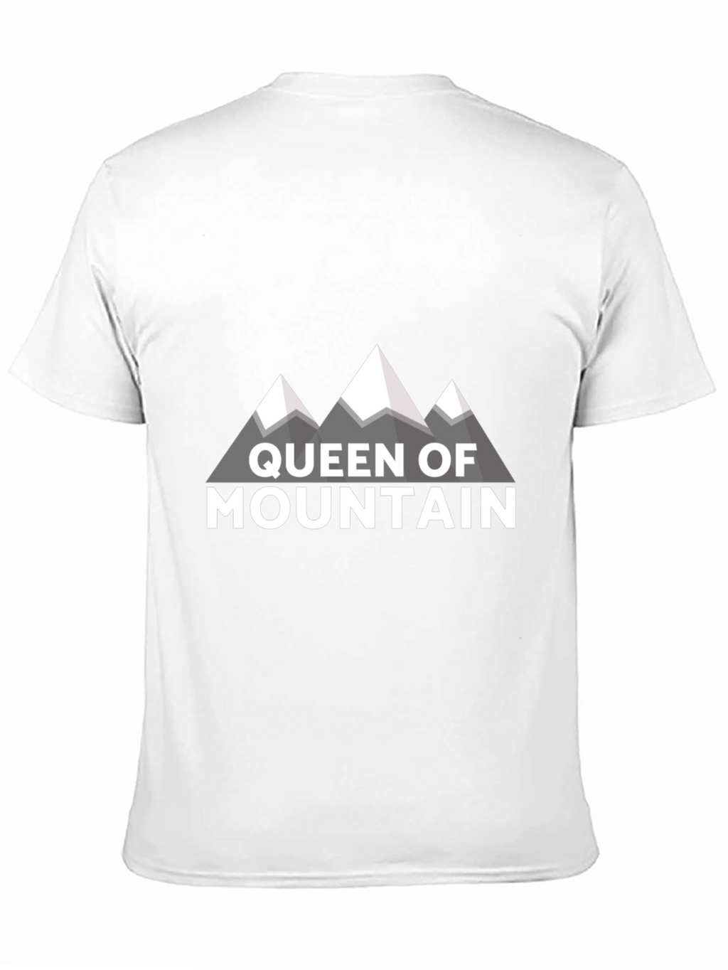 Queen of Mountain Graphic Tee - Black