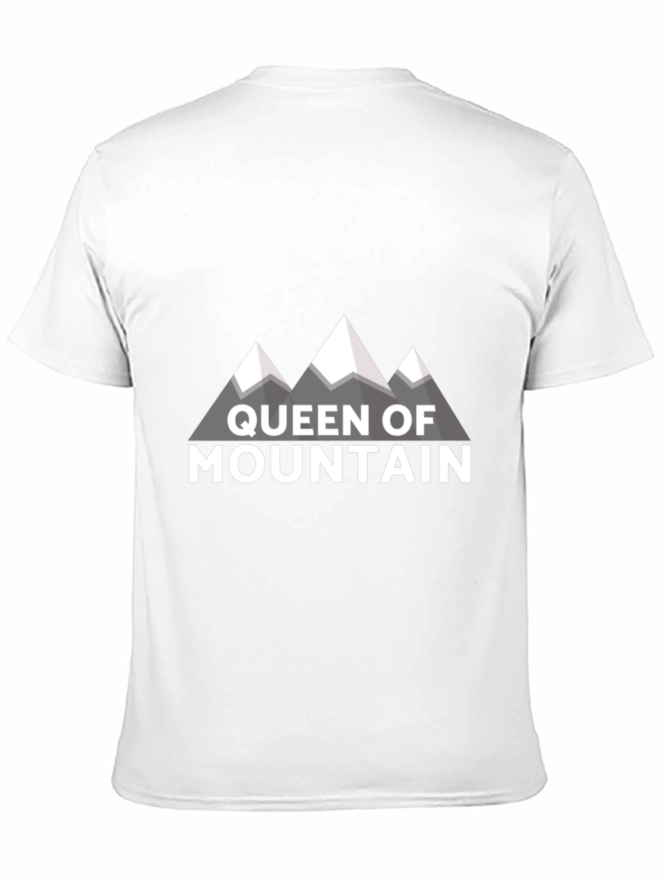 Queen of Mountain Graphic Tee - Black
