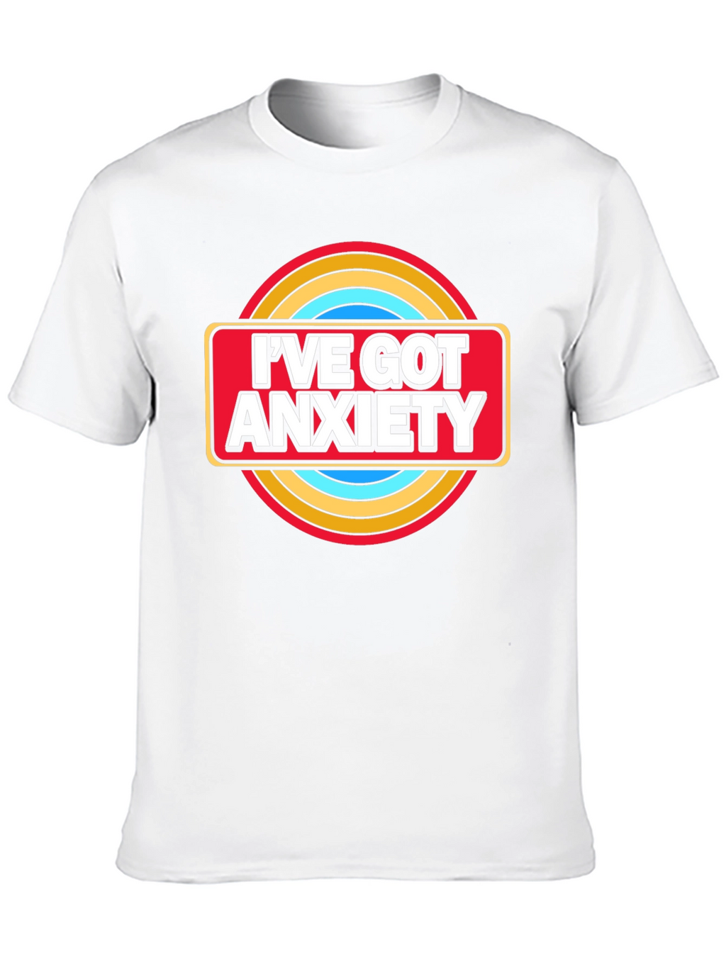 Ive Got Anxiety Graphic T-Shirt - Black