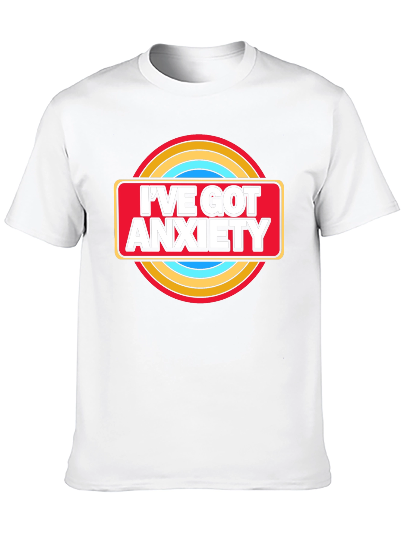Ive Got Anxiety Graphic T-Shirt - Black