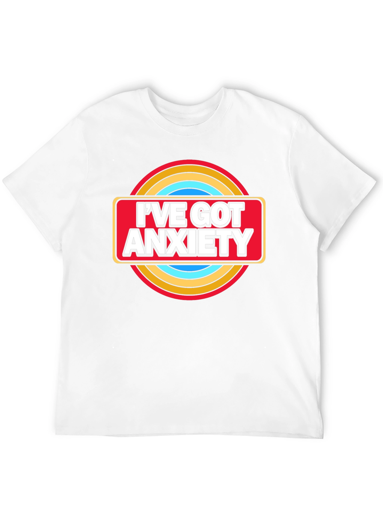 Ive Got Anxiety Graphic T-Shirt - Black