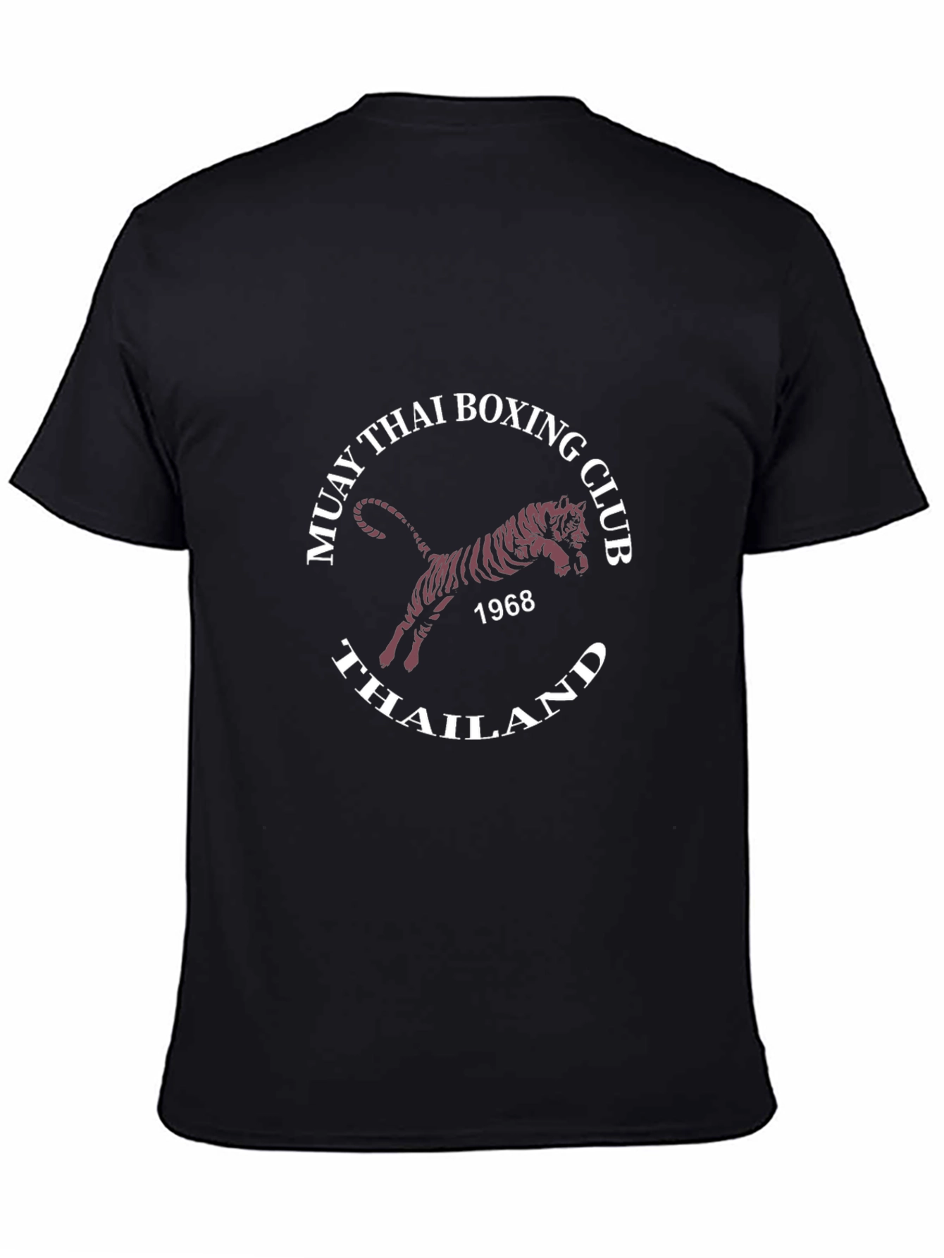 Muay Thai Boxing Club Black Graphic Tee