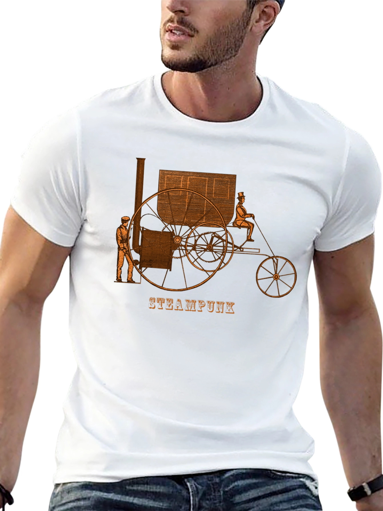 Steampunk Graphic T-Shirt - Unique Design