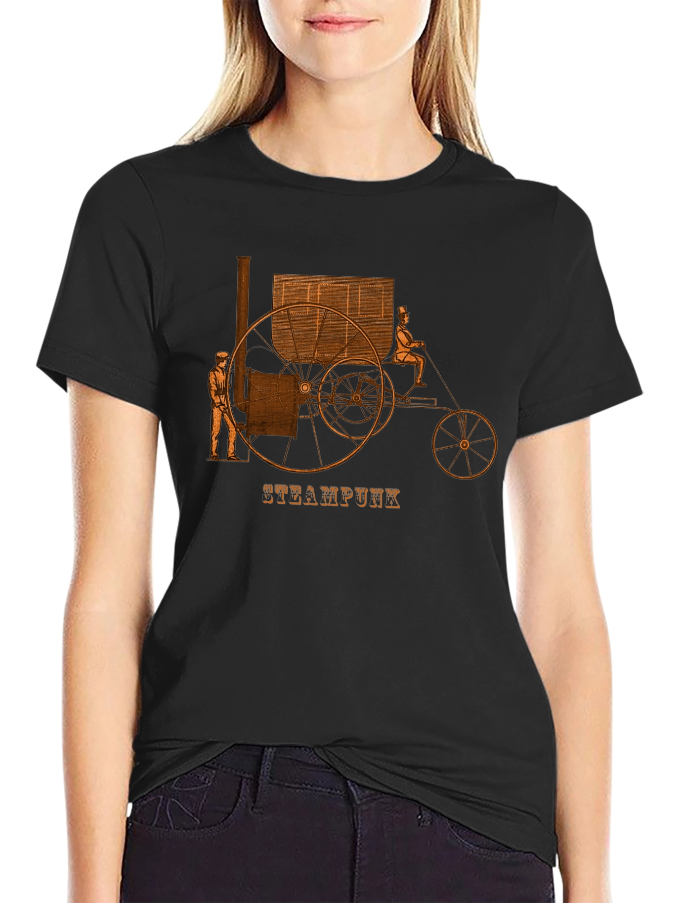Steampunk Graphic T-Shirt - Unique Design