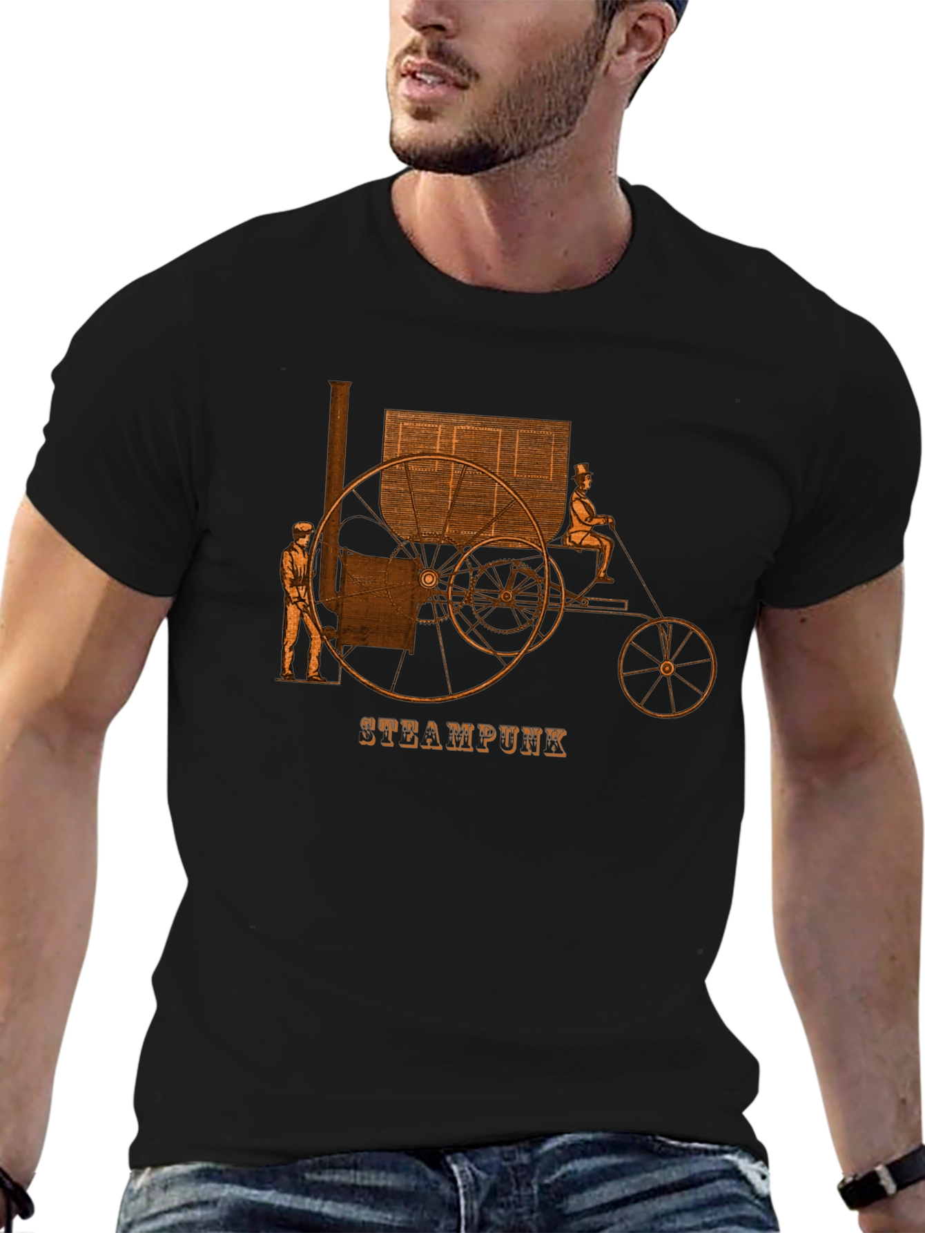 Steampunk Graphic T-Shirt - Unique Design