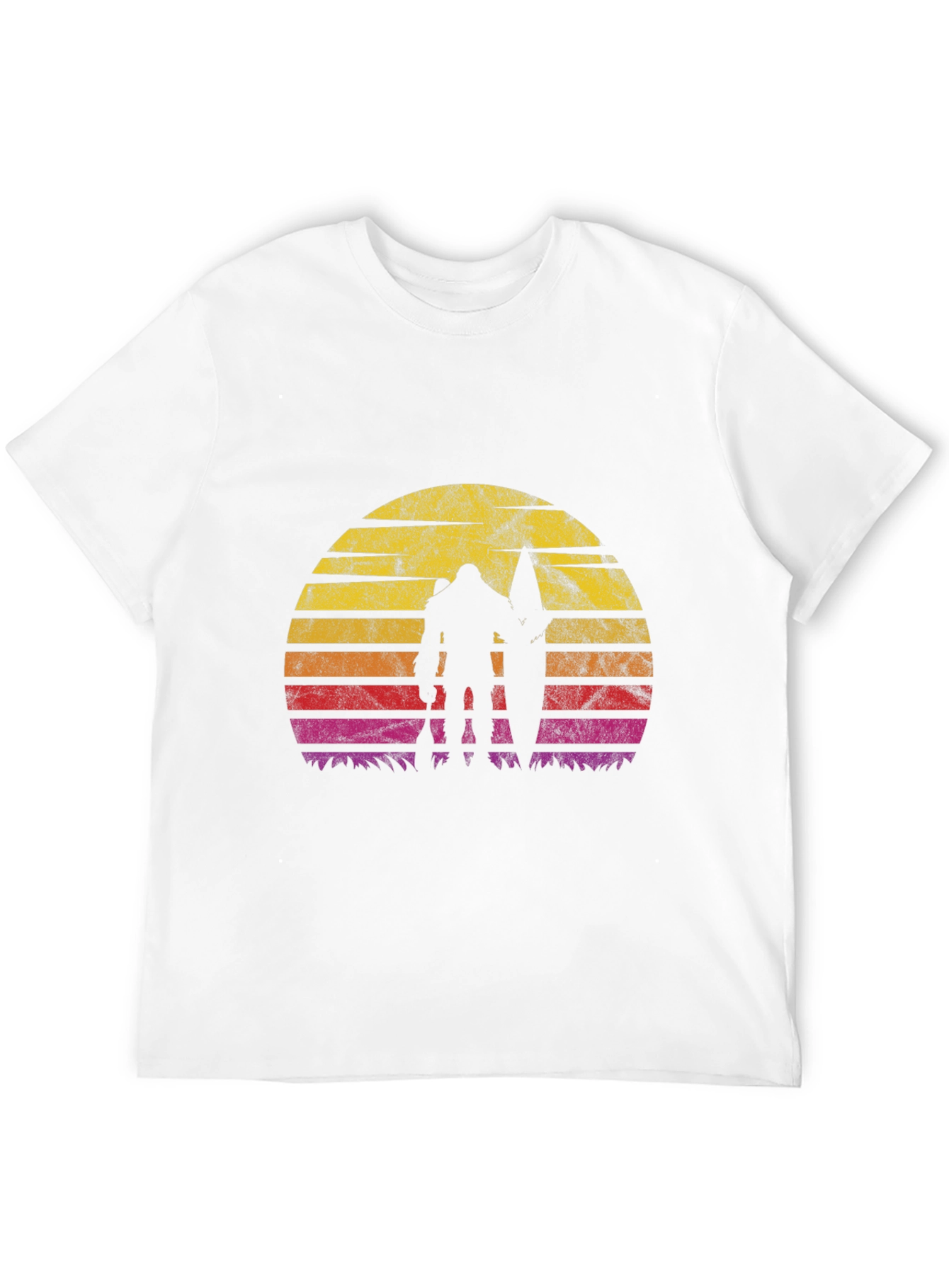 Retro Bigfoot Surfer T-Shirt