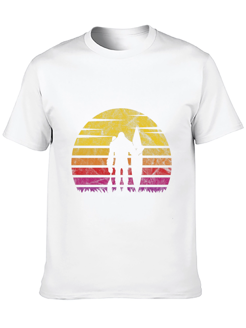 Retro Bigfoot Surfer T-Shirt