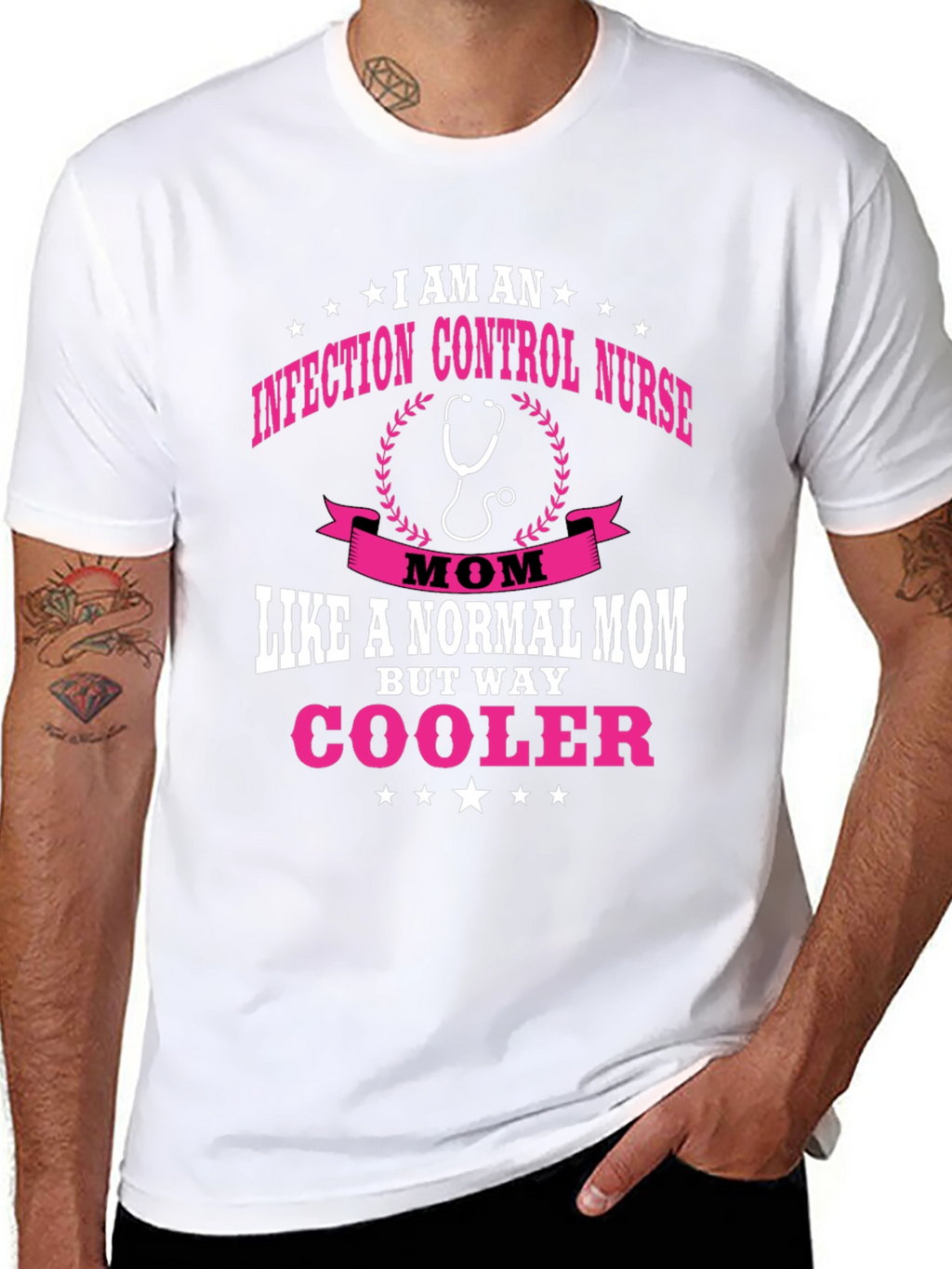 Infection Control Nurse Mom T-Shirt - But Way Cooler!