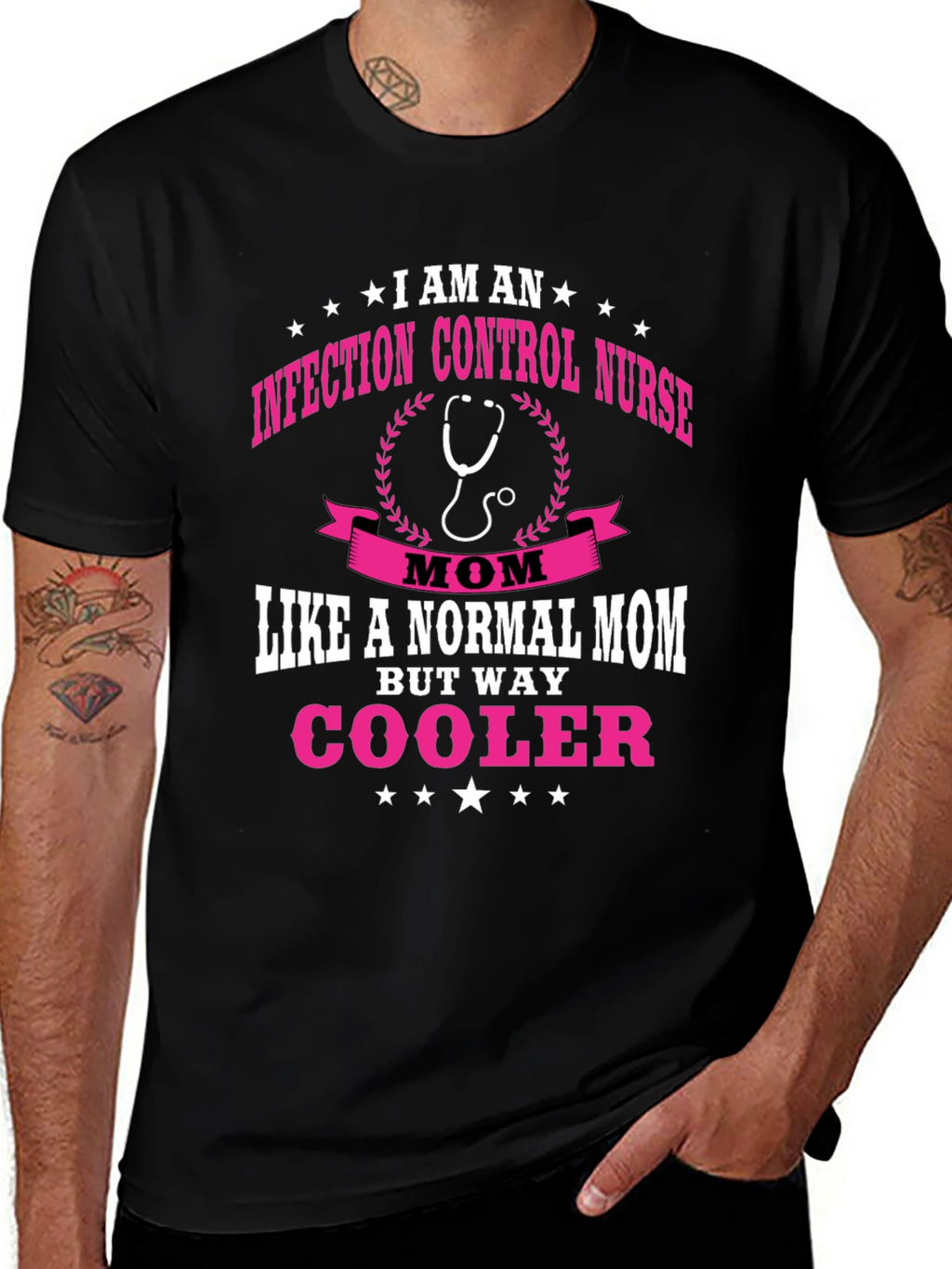 Infection Control Nurse Mom T-Shirt - But Way Cooler!