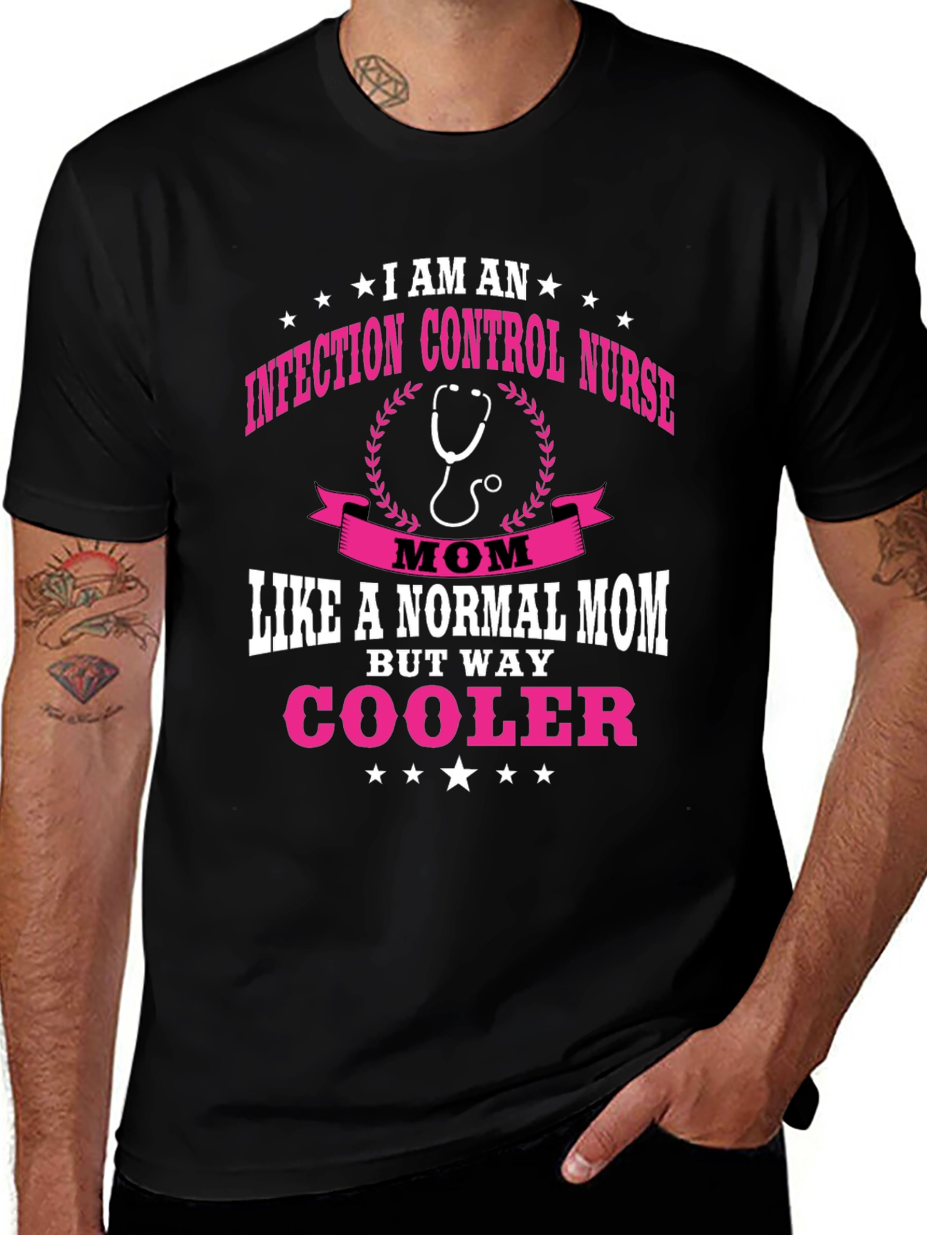 Infection Control Nurse Mom T-Shirt - But Way Cooler!