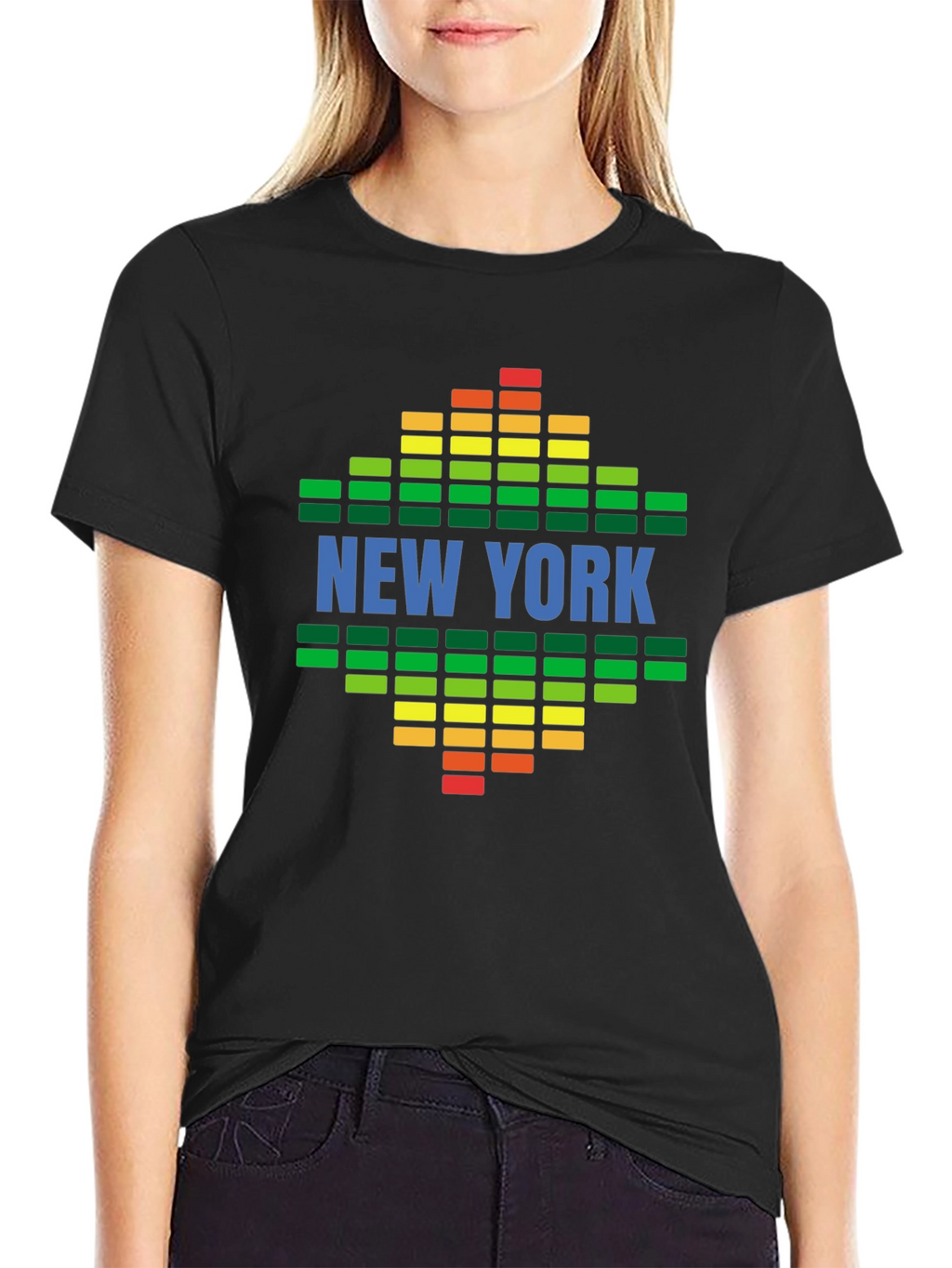 New York Graphic Tee - City Soundwave Design
