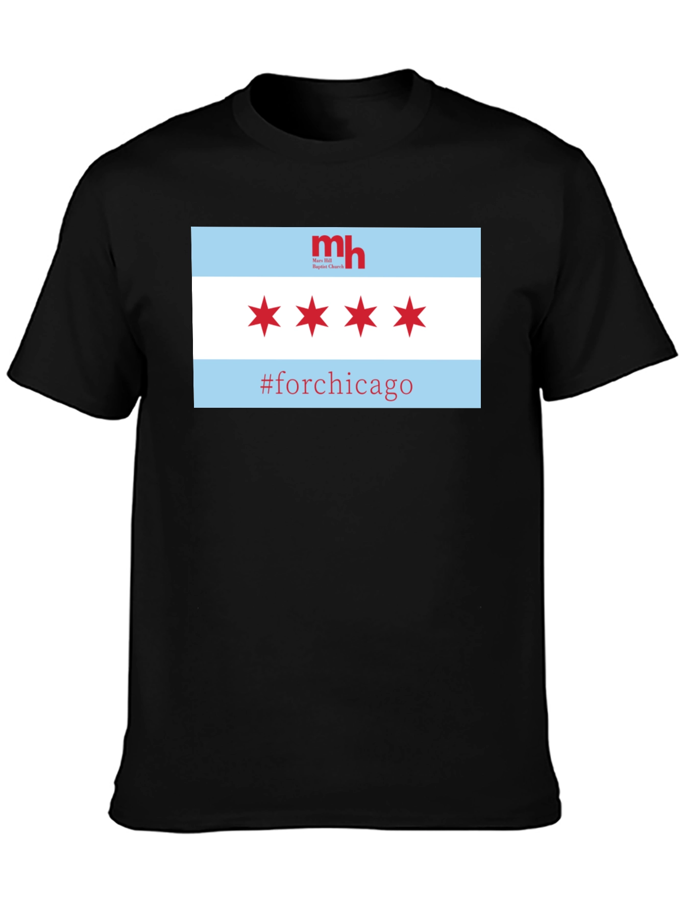 Chicago Flag T-Shirt - For Chicago Pride