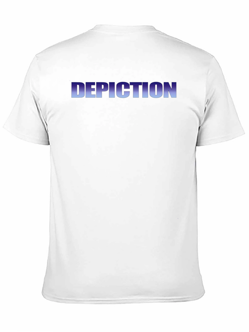 Depiction Graphic Tee - Black Crew Neck T-Shirt