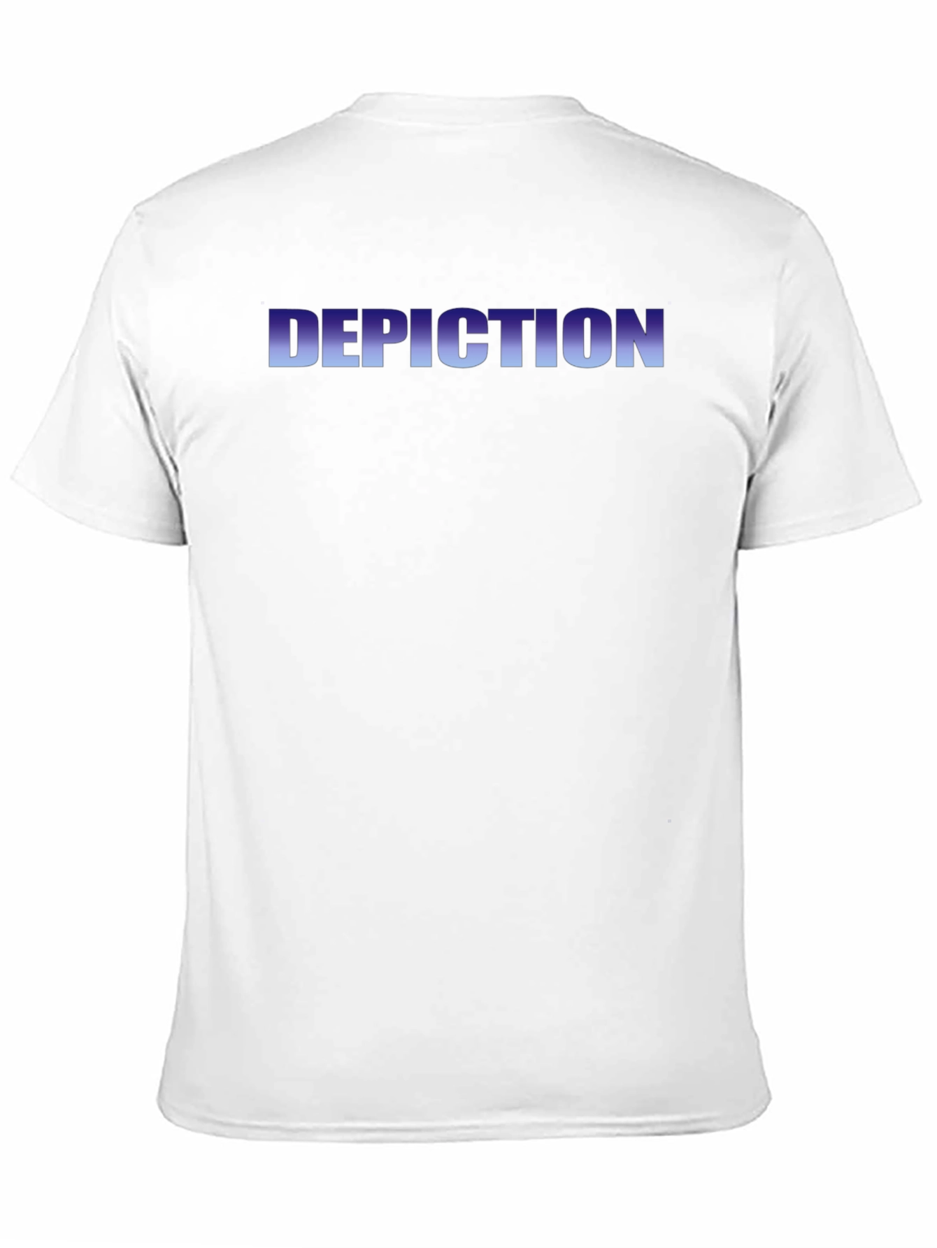 Depiction Graphic Tee - Black Crew Neck T-Shirt