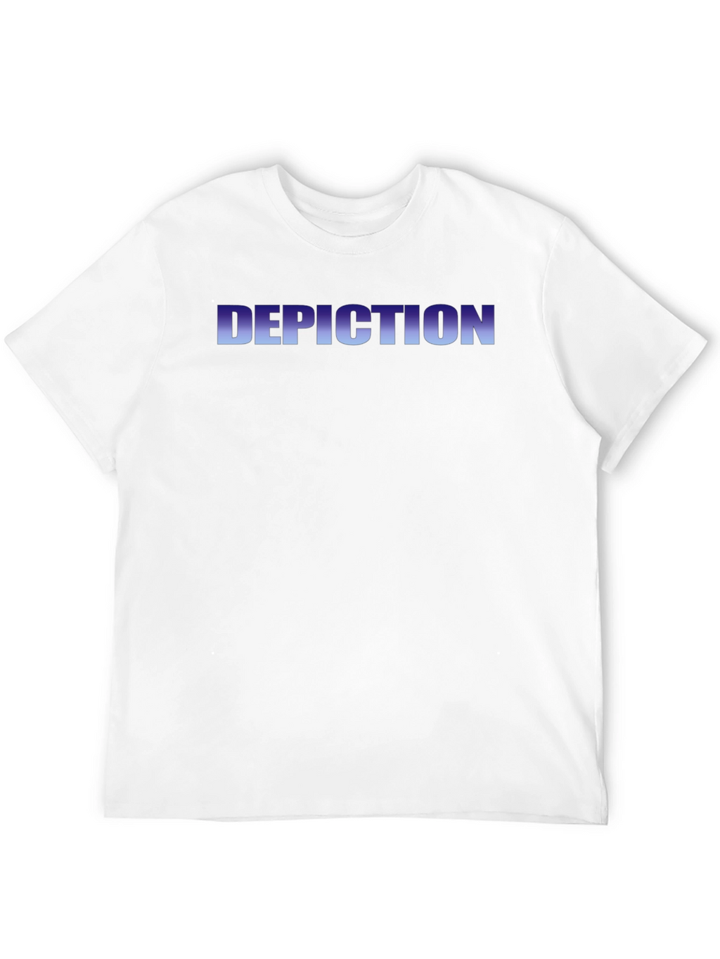 Depiction Graphic Tee - Black Crew Neck T-Shirt