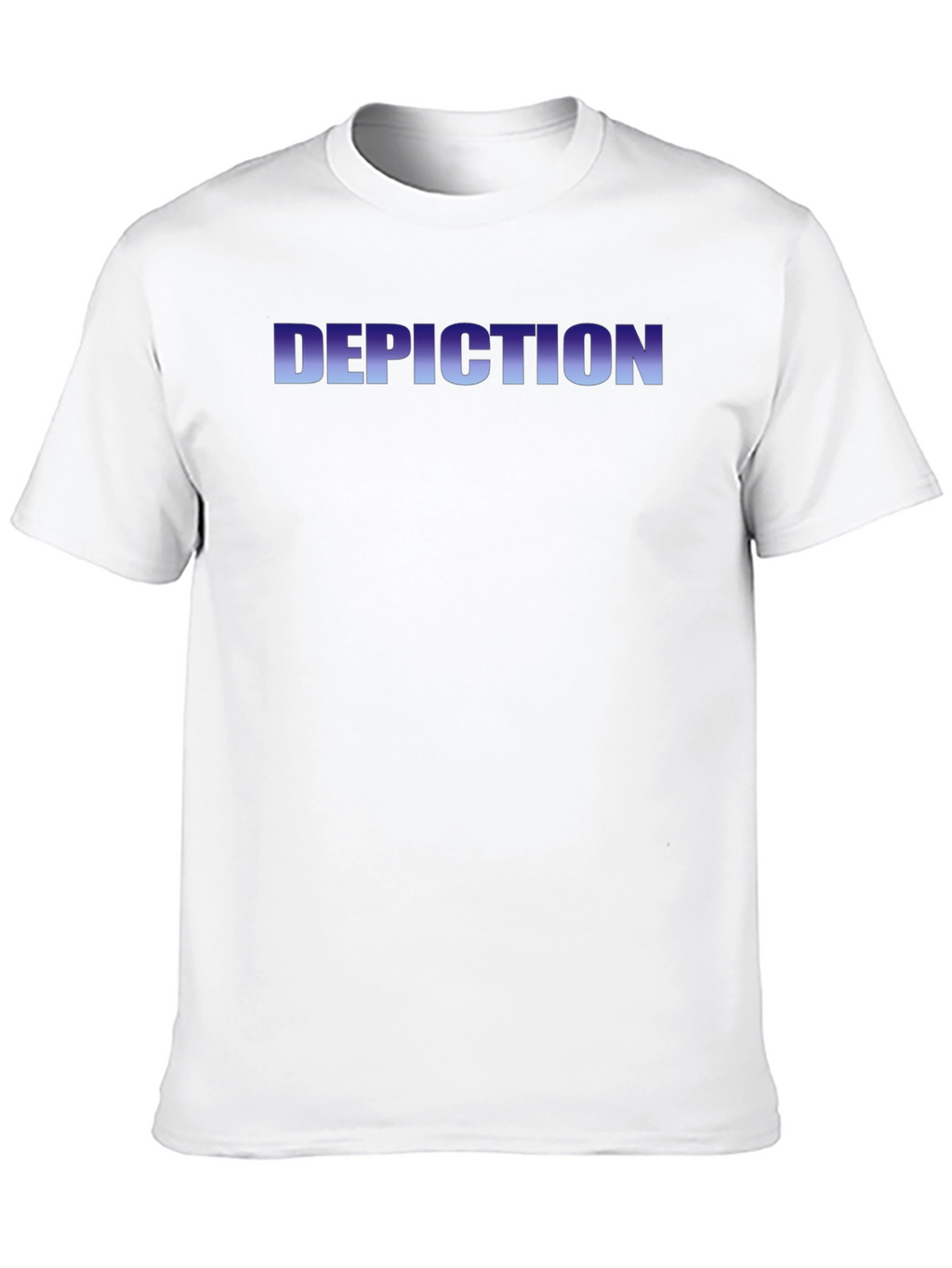 Depiction Graphic Tee - Black Crew Neck T-Shirt
