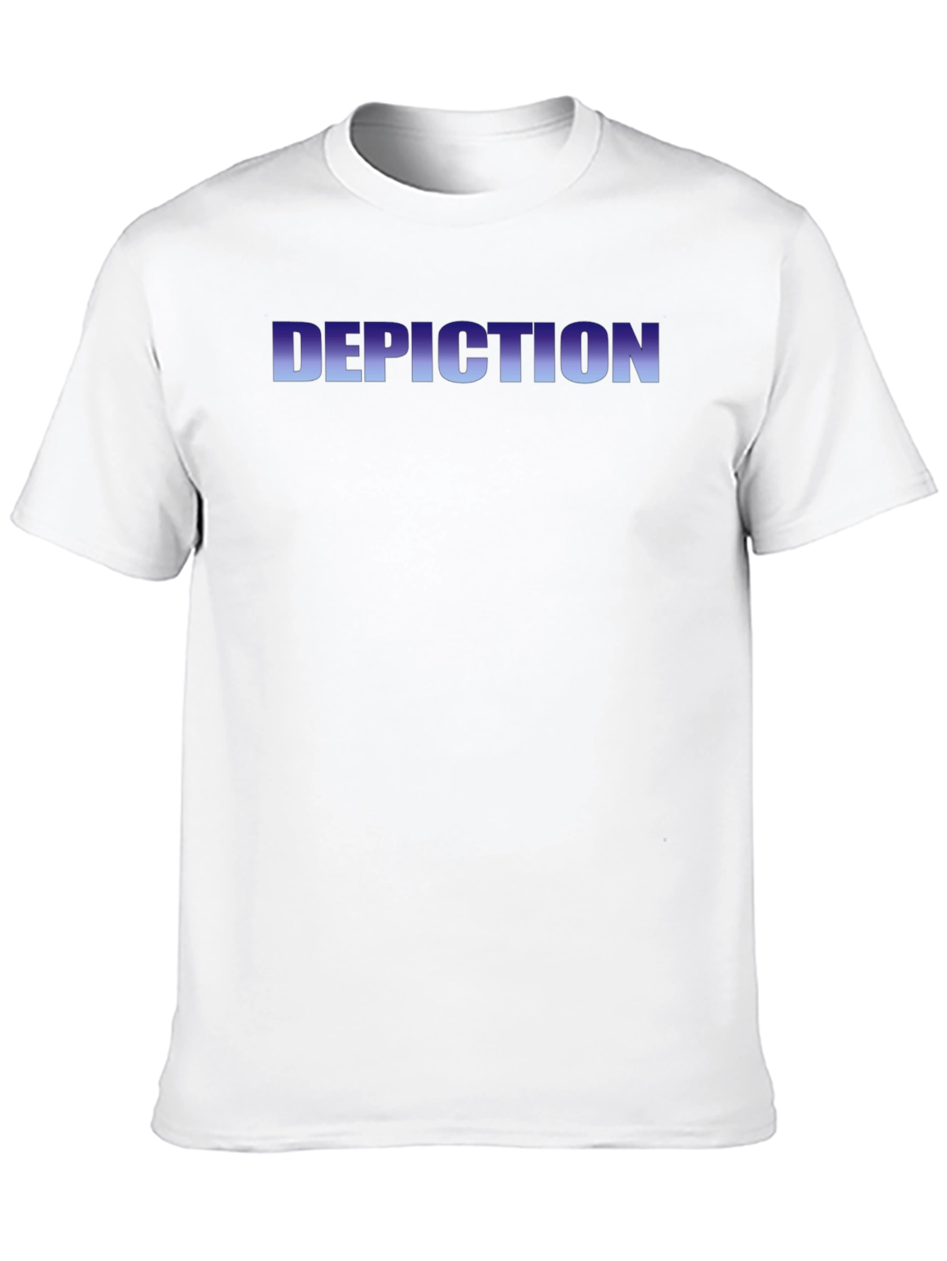 Depiction Graphic Tee - Black Crew Neck T-Shirt